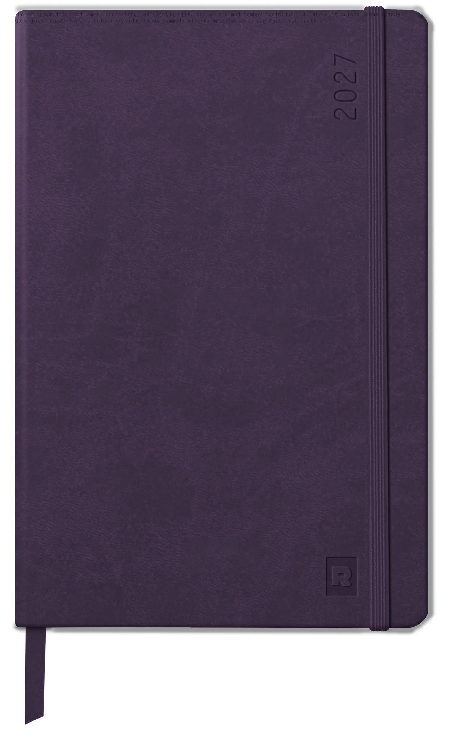 Terminplaner Rhodia Planer 2027 A5Hor Auberg 194758C