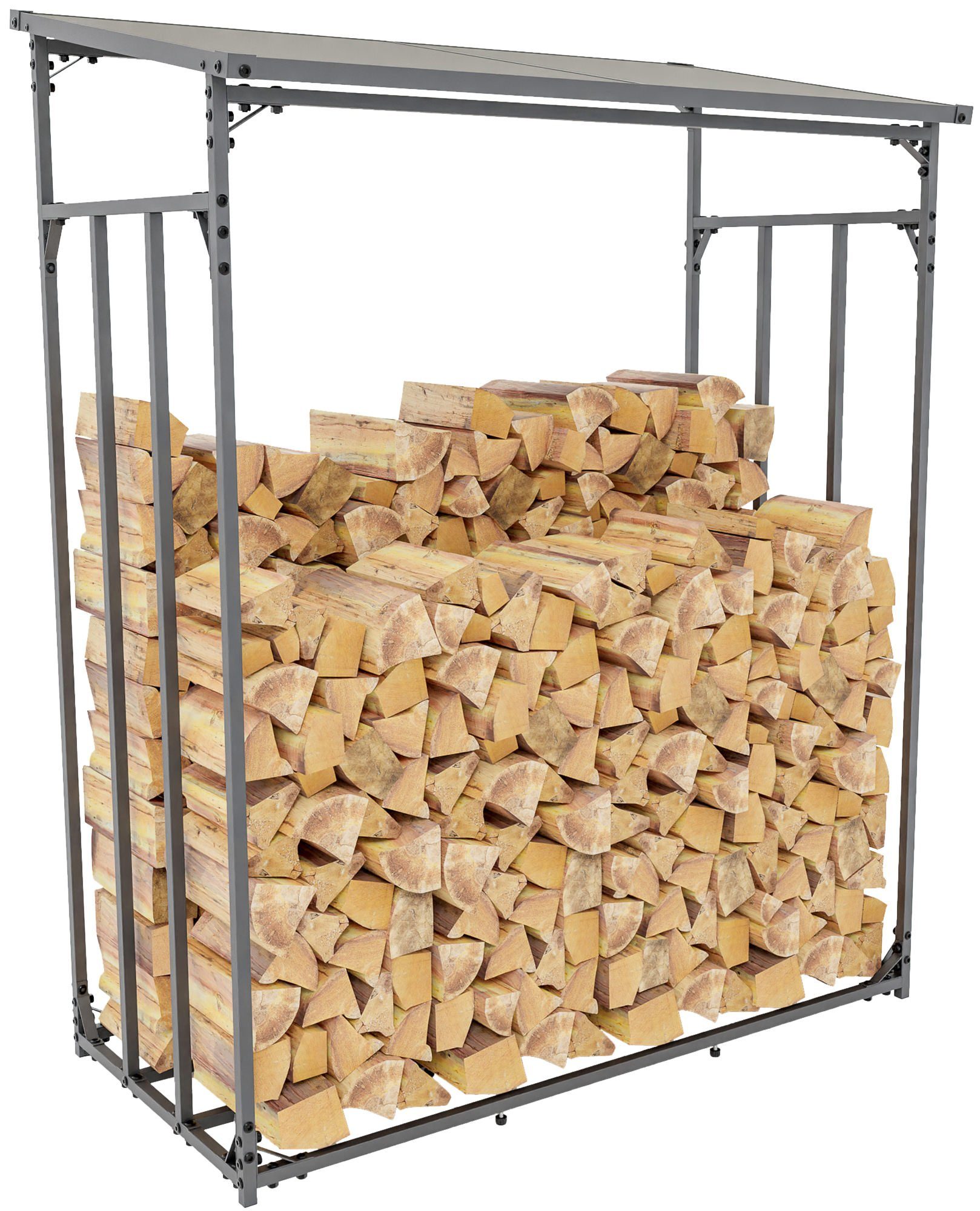 CLP Kaminholzregal Unterstand Ruston M, BxTxH:130x70x165 günstig online kaufen
