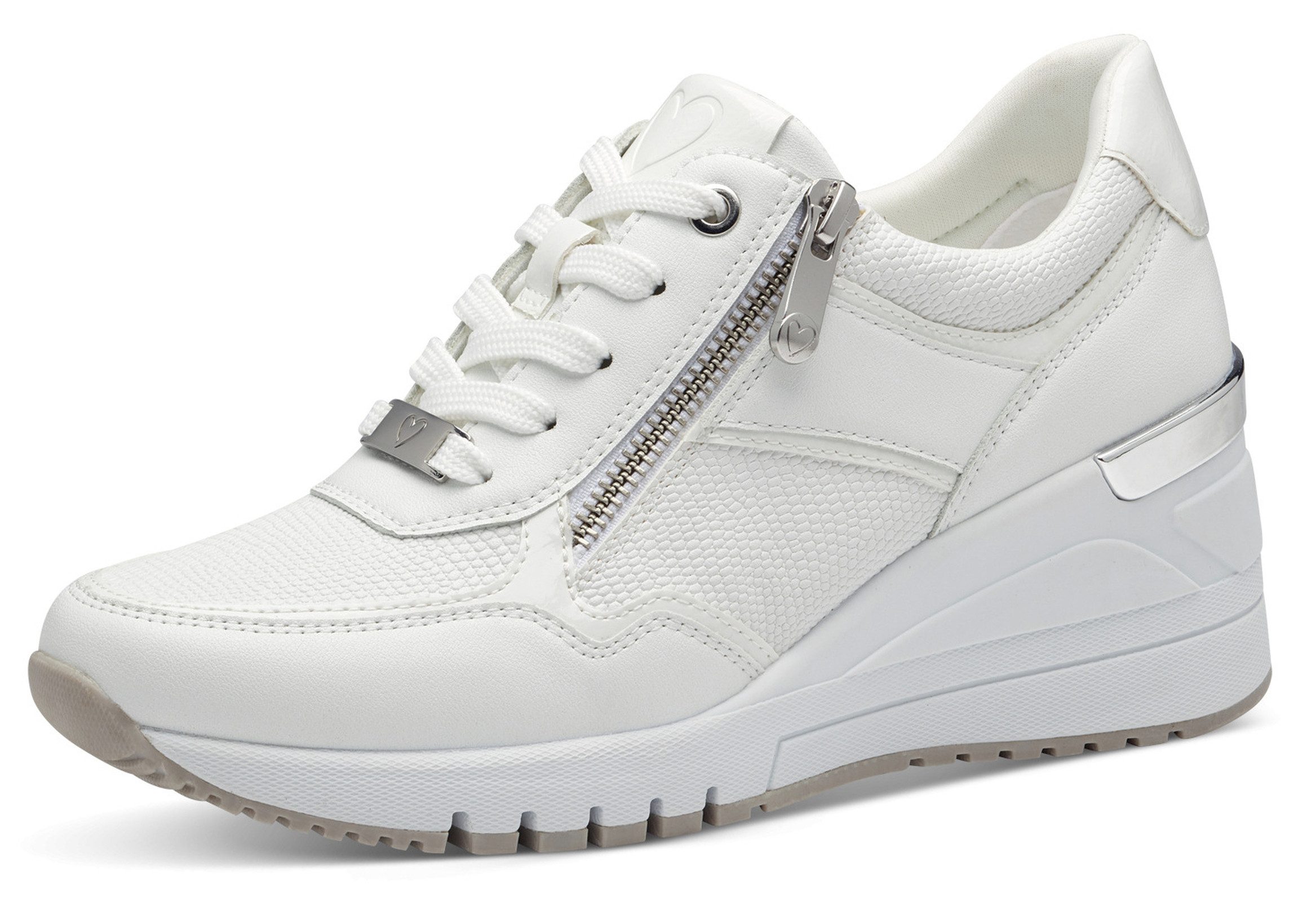 MARCO TOZZI 2-23743-42 100 White Sneaker