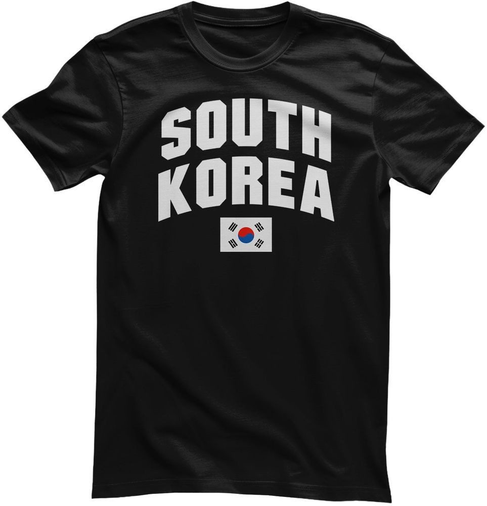 Flag Collection T-Shirt South Korea Flag T-Shirt