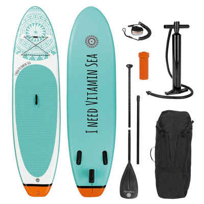 EASYmaxx Inflatable SUP-Board »Stand Up Paddle Board - komplett Set«, inkl. Paddle und Zubehör 300 cm