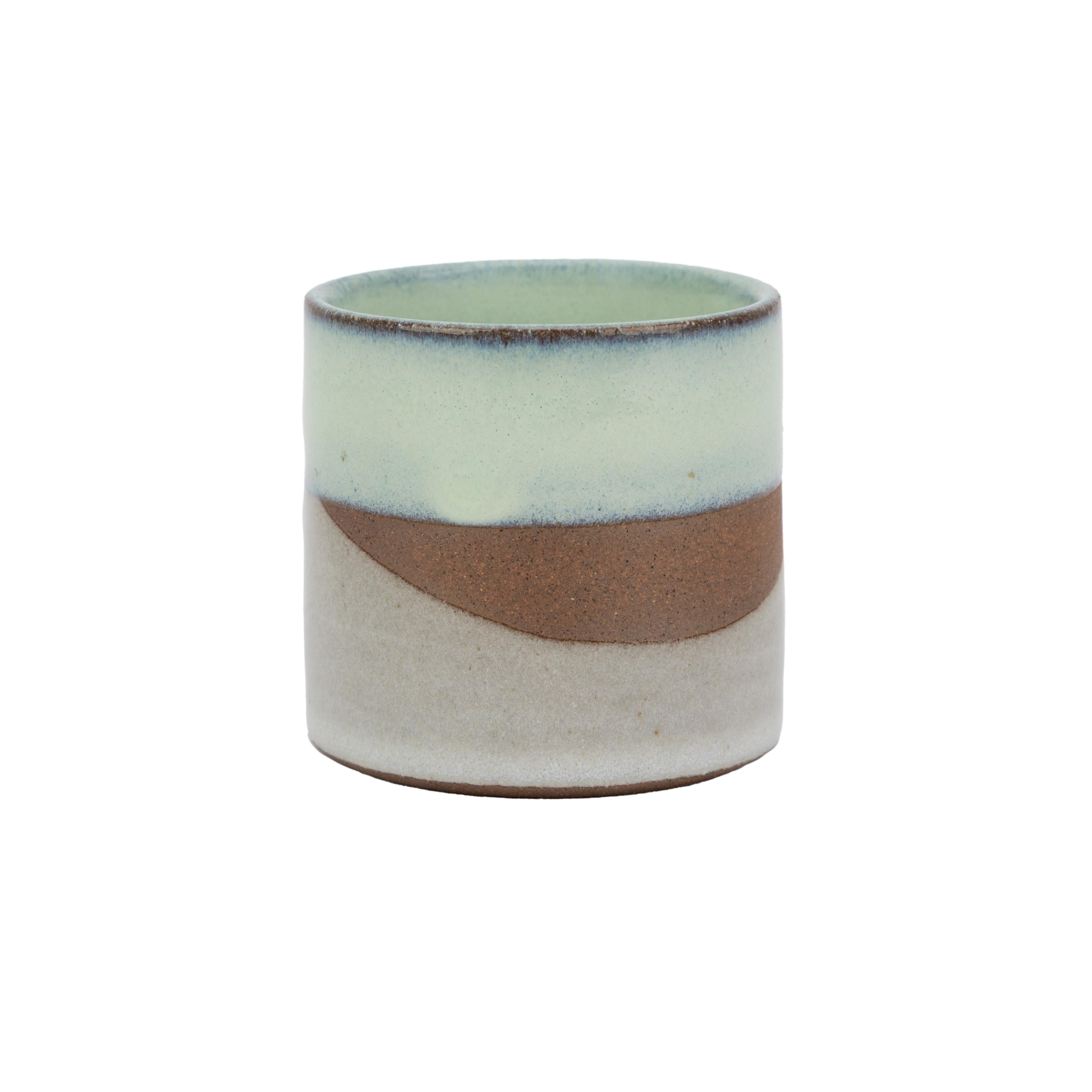 El Puente Espressotasse Espressobecher "Raya", Handmade, Keramik, Fair Trade