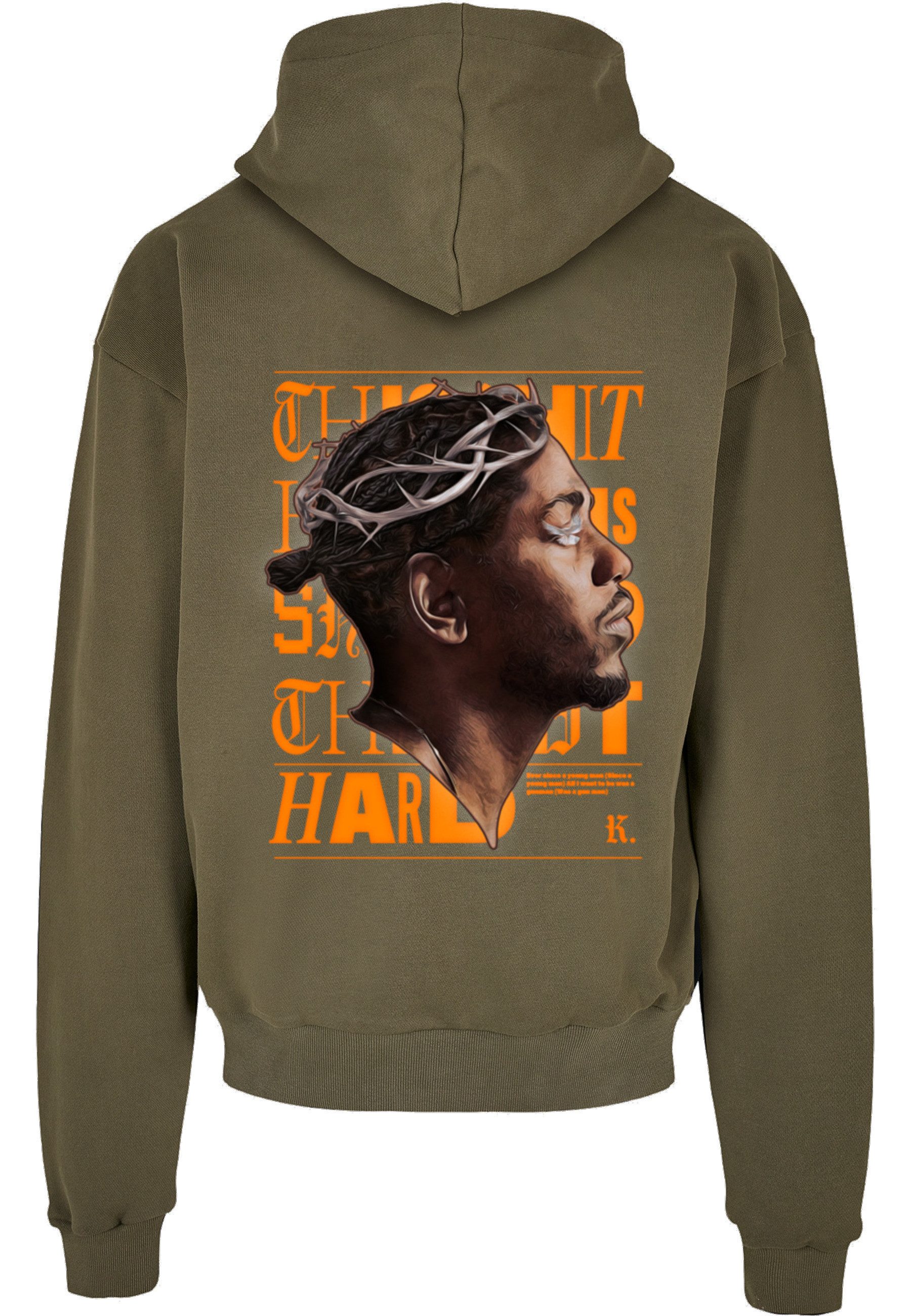 Upscale by Mister Tee Hoodie Upscale by Mister Tee Unisex K-Dot Heavy Oversize Hoody (1-tlg)