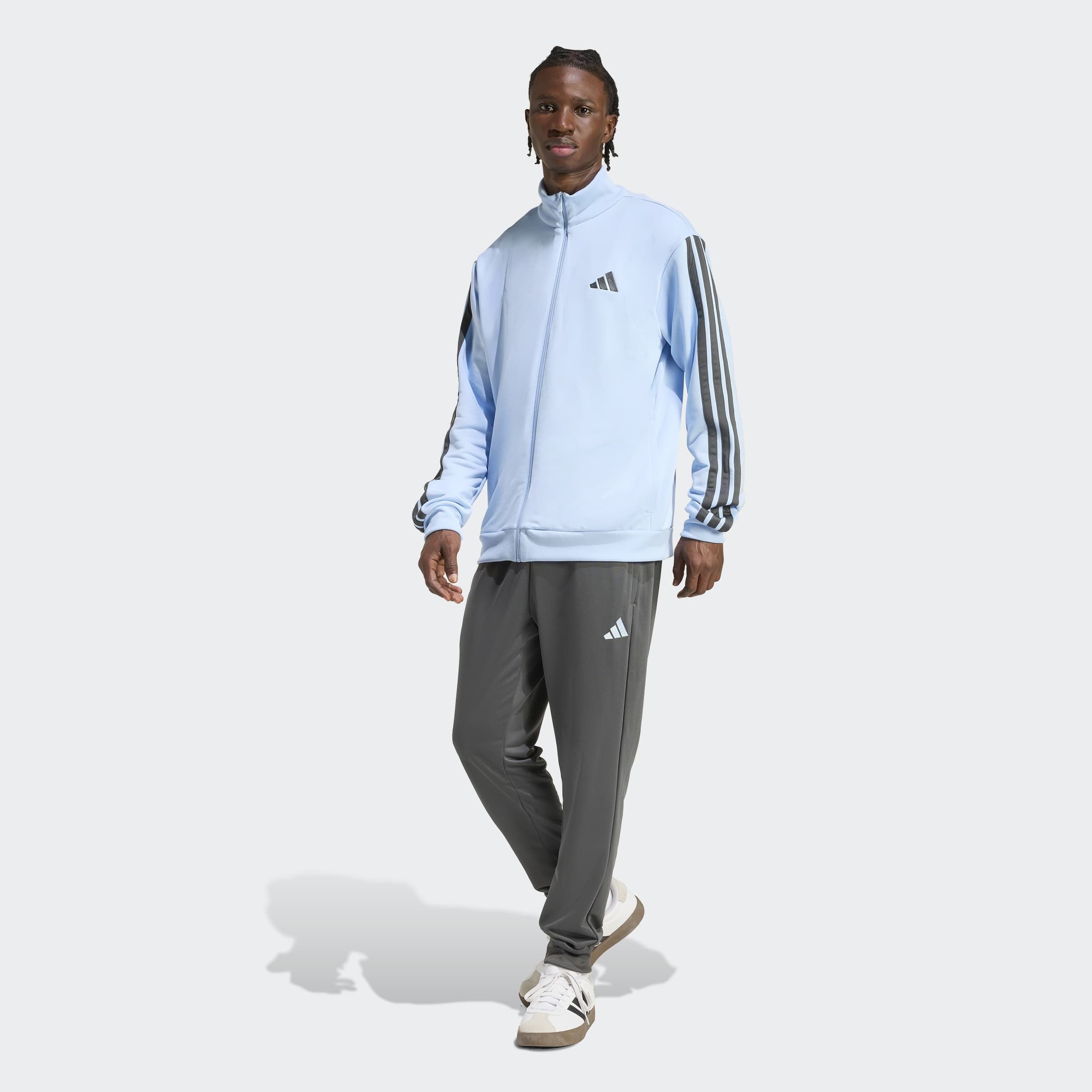 adidas Sportswear Trainingsanzug M 3S FT TT TS (2-tlg), zweiteiliges Set, a günstig online kaufen