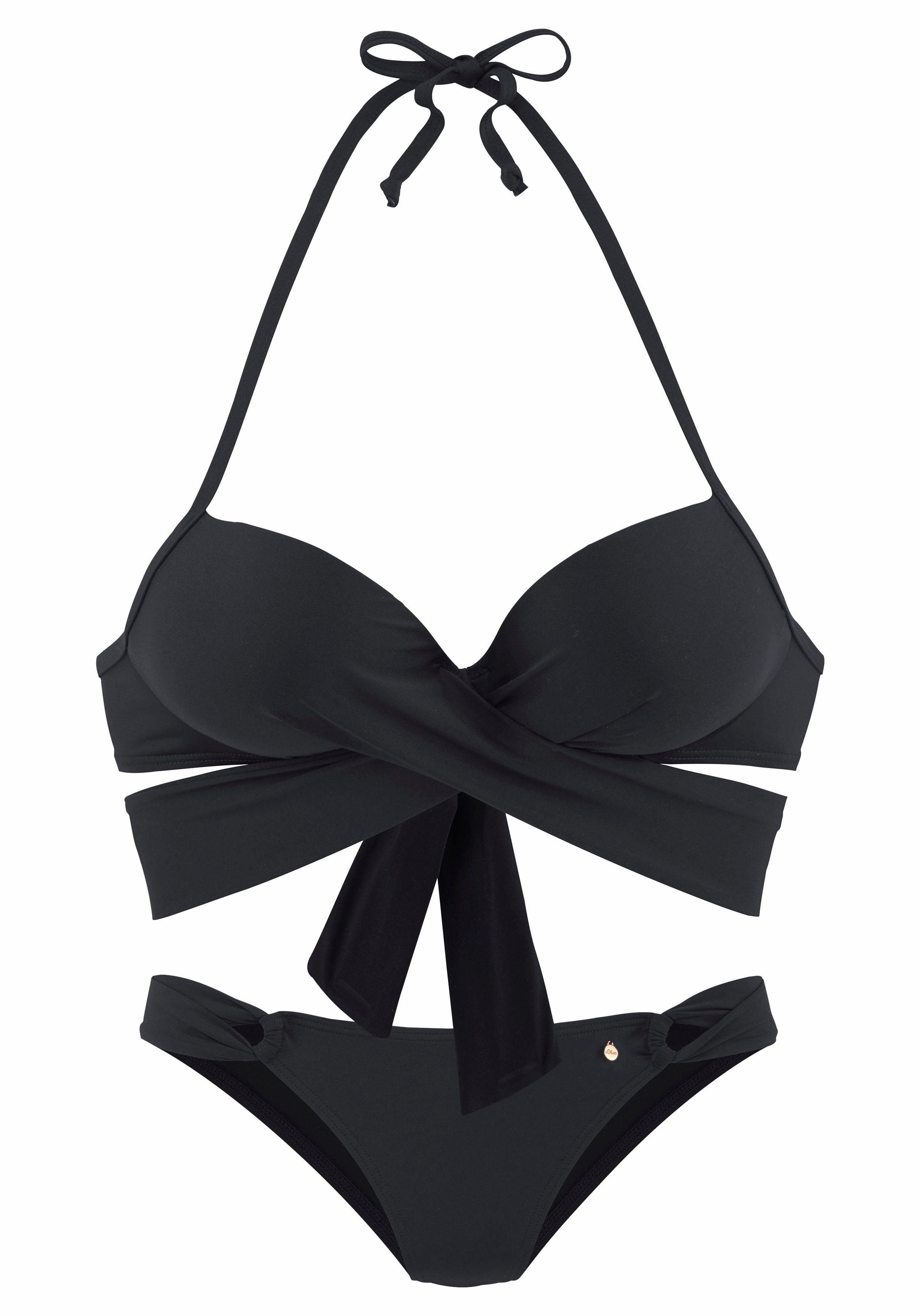 s.Oliver Push-Up-Bikini mit zusätzlichen Bindebändern. € 64,99