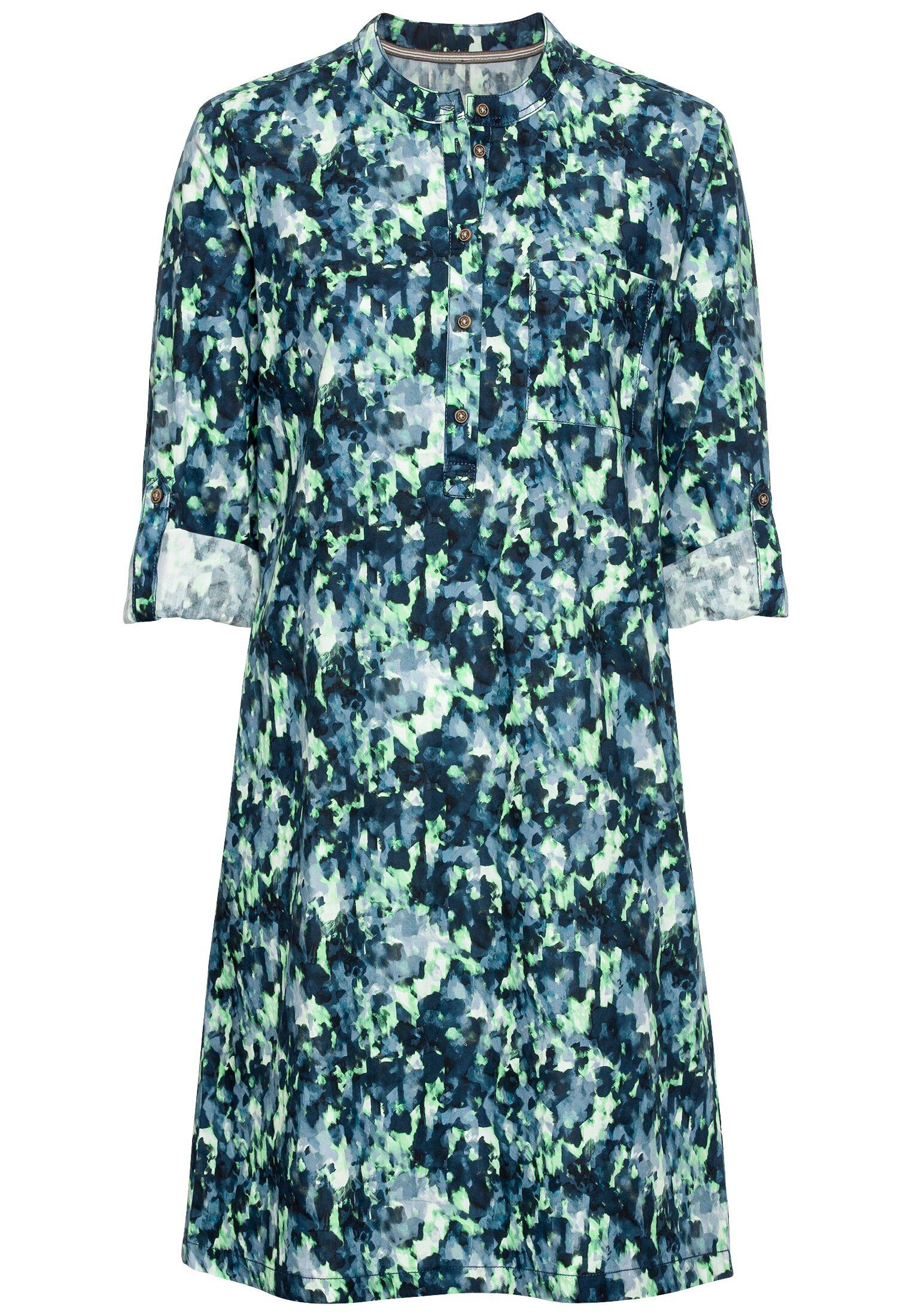 camel active Sommerkleid Schlupfkleid mit langen Krempelärmeln günstig online kaufen