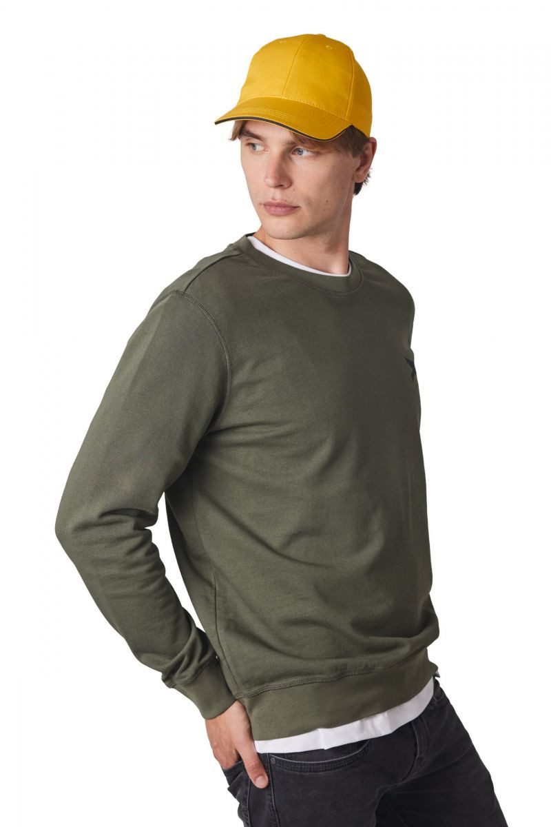 K-UP Baseball Cap 6-Panel-Kappe mit Kontrast-Sandwichschirm