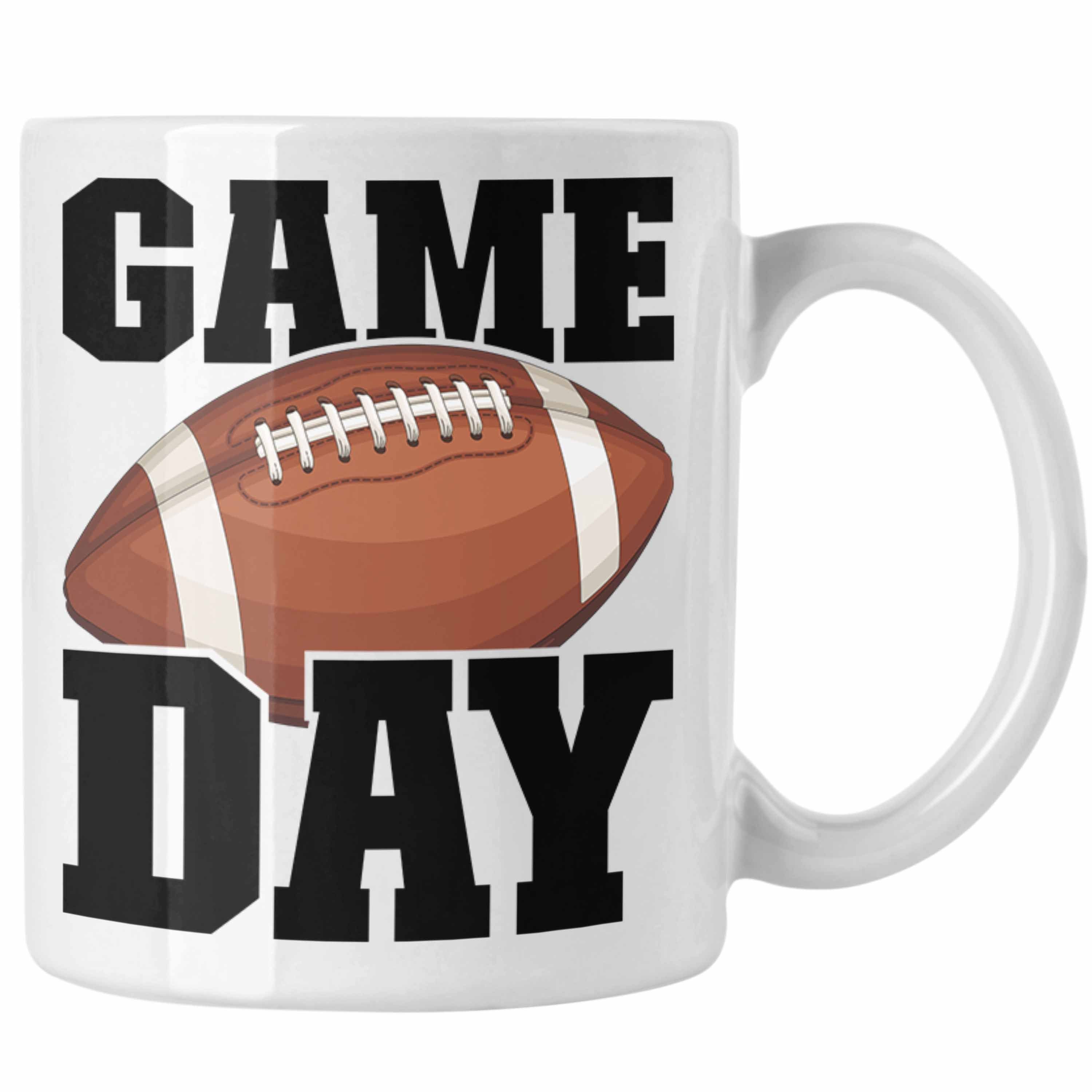 Trendation Tasse American Football Tasse Geschenk Football-Spieler Geschenkidee Game Da
