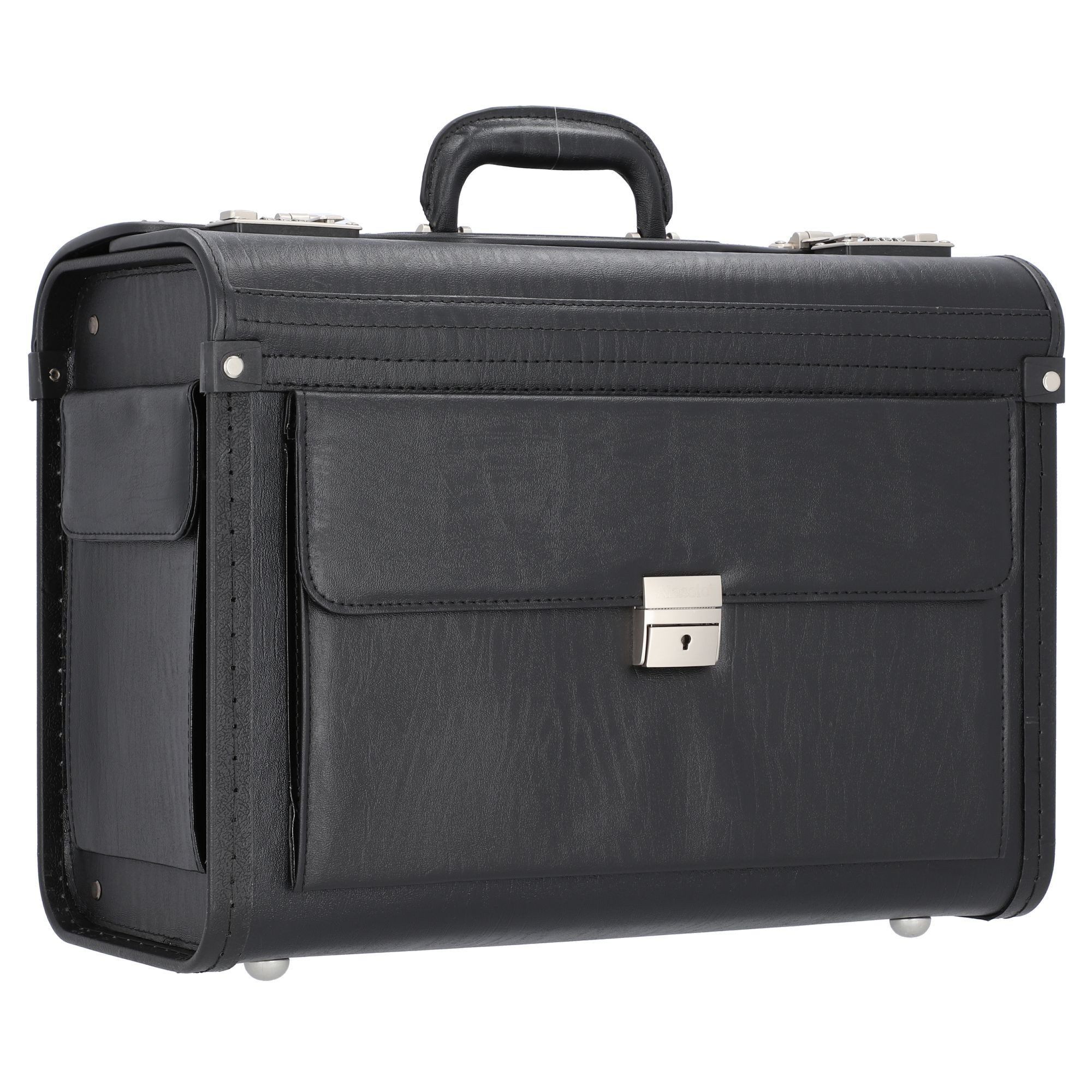 Alassio® Pilotenkoffer, Kunstleder