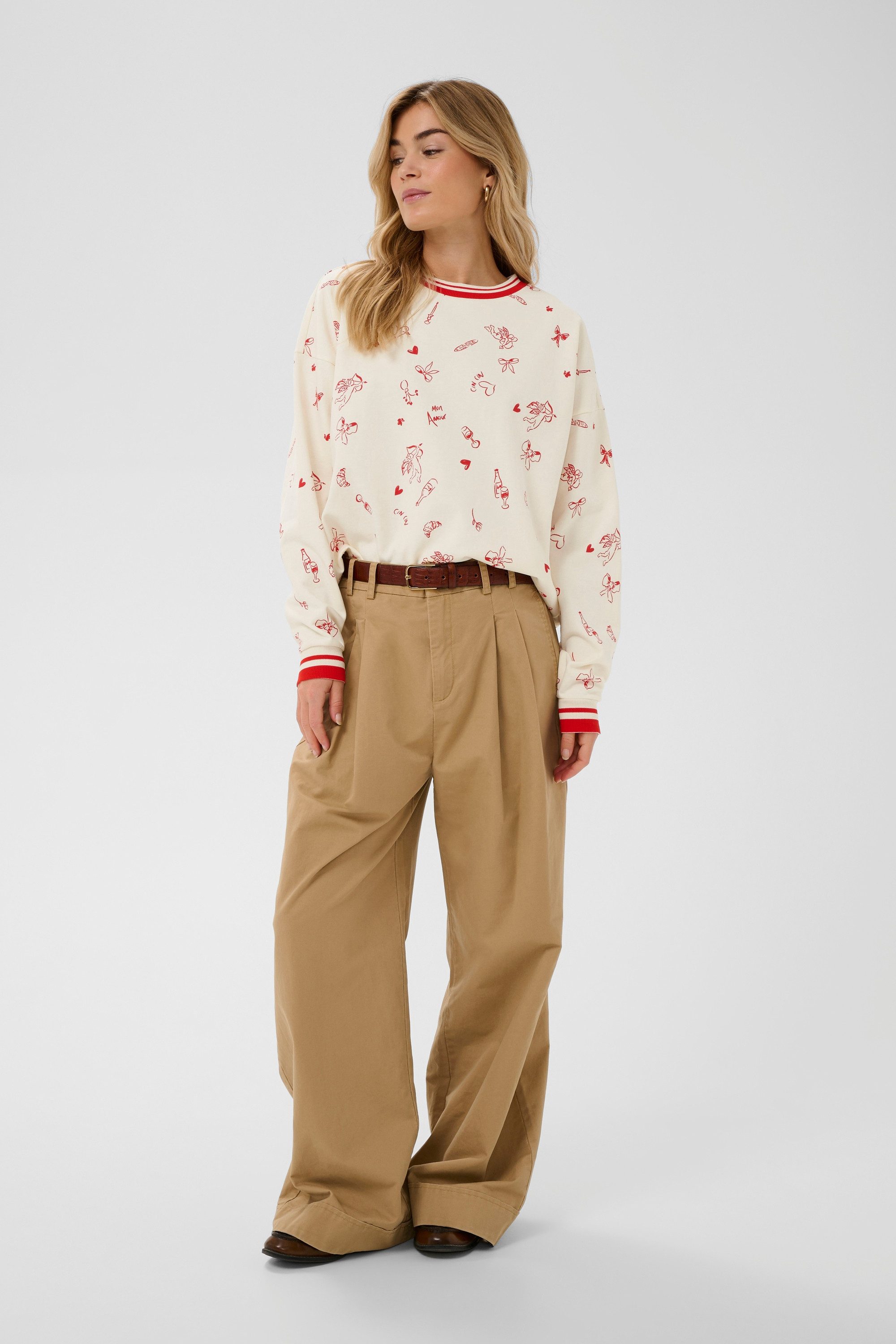 Saint Tropez Fleecepullover Sweatshirt PemiliaSZ