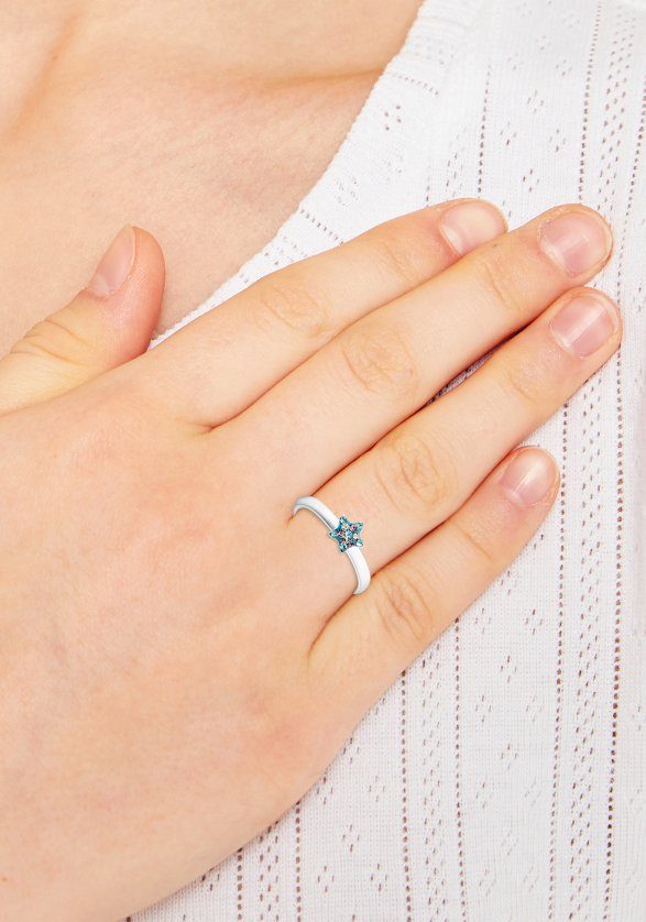 Prinzessin Lillifee Fingerring Stern, mit Preciosa Crystal