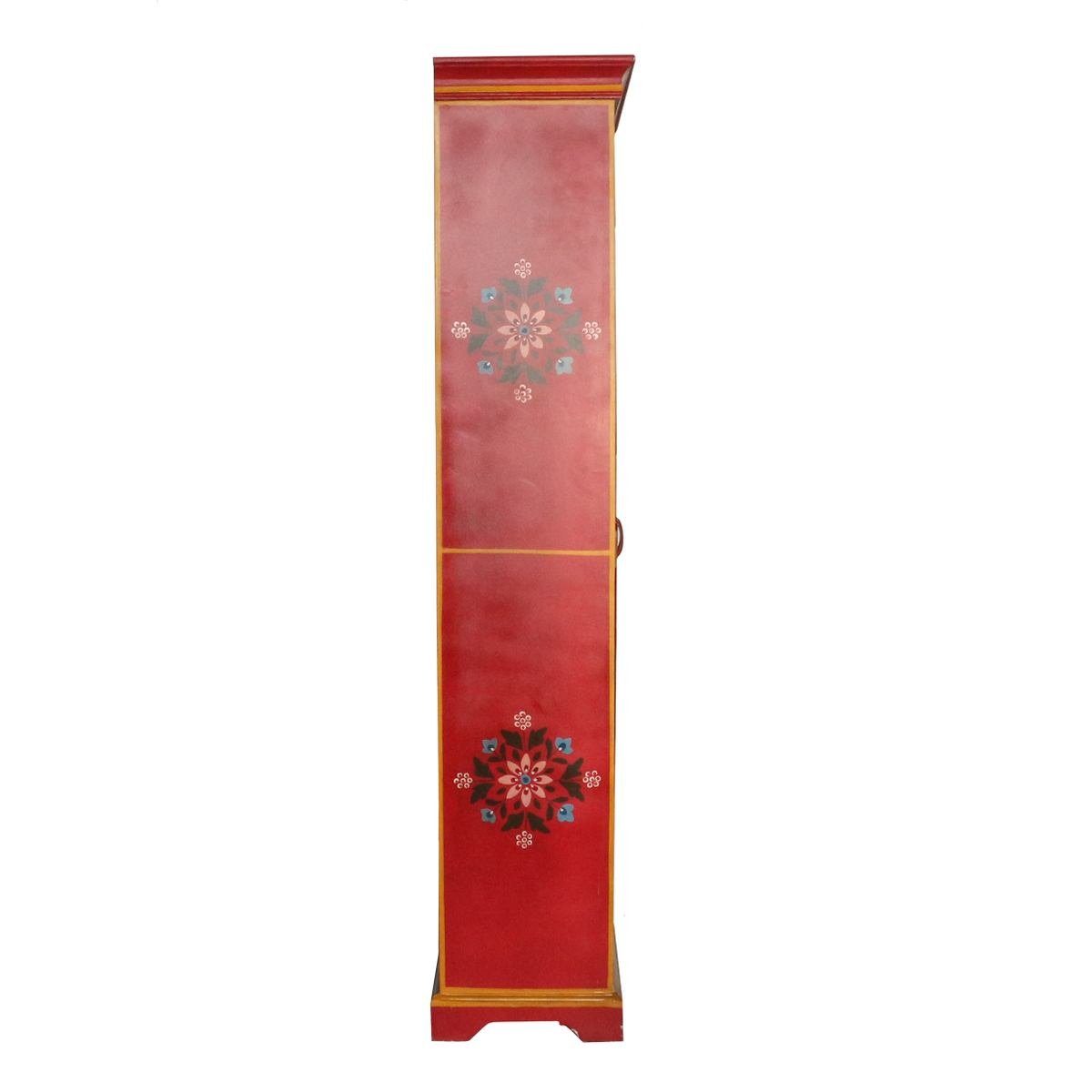 Oriental Galerie Mehrzweckschrank 175 Handarbeit Wandschrank Mehrfarbig Tibet cm Uma
