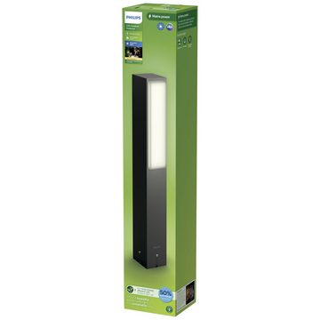 Philips Außen-Wandleuchte Philips Stratosphere 8720169257351 LED-Sockelleuchte LED 3.8 W Anthr