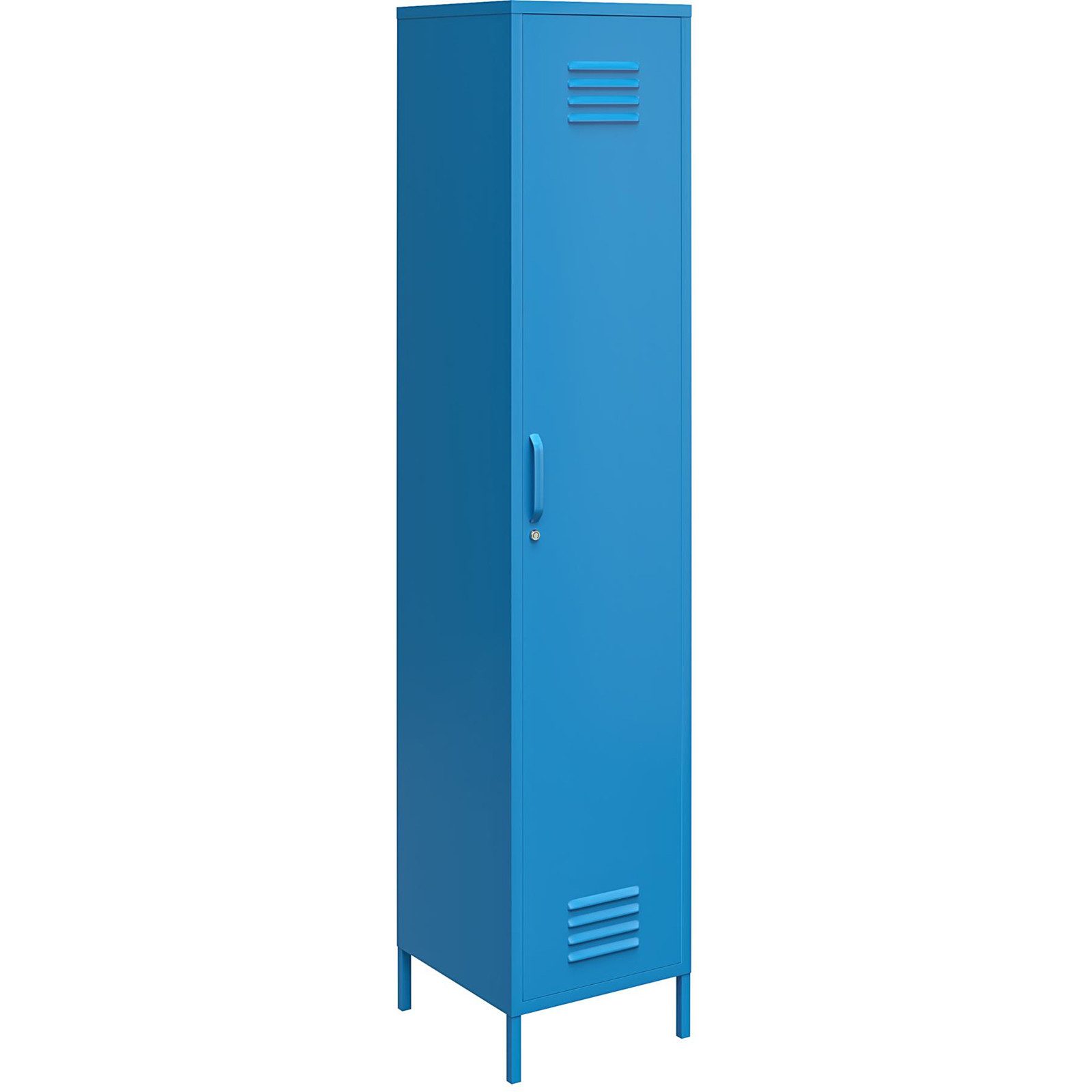 loft24 Spind Cache Metallschrank, Kleiderschrank Metall, modern, Industriestil, 1 Tür