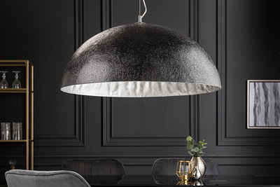 riess-ambiente Hängeleuchte GLOW 70cm schwarz / silber, ohne Leuchtmittel, Wohnzimmer · Metall · Esszimmer · Modern Design