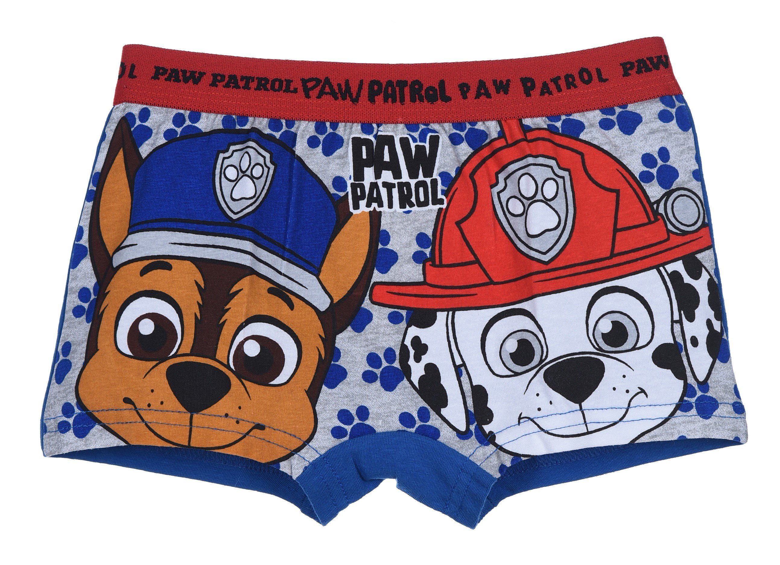 4 PAW Paw Patrol PATROL Pack er Boxershorts Jungen Boxershorts