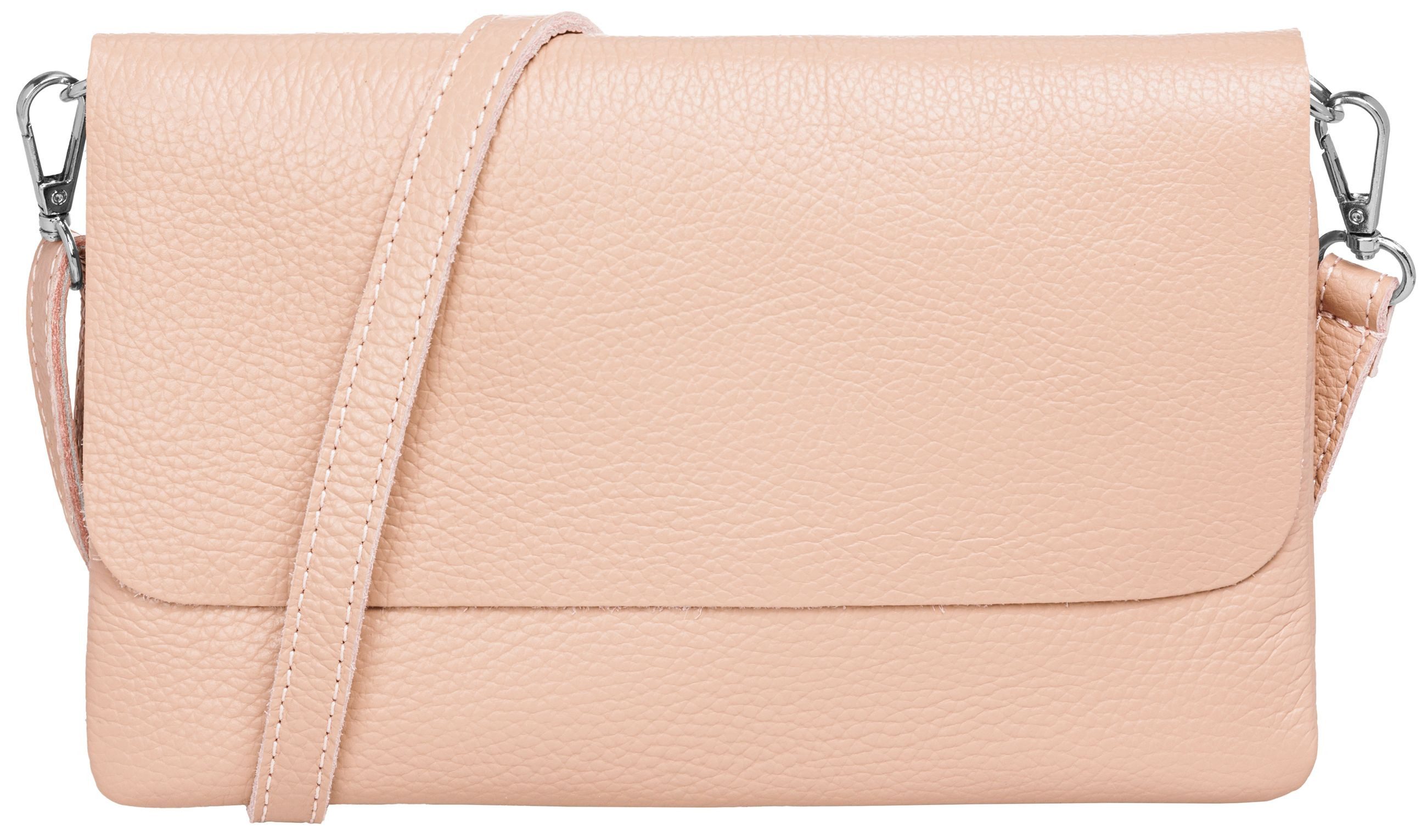 Clutch Abendtasche Damen Leder Handtasche - CLASSIC LINE - Modell No.835