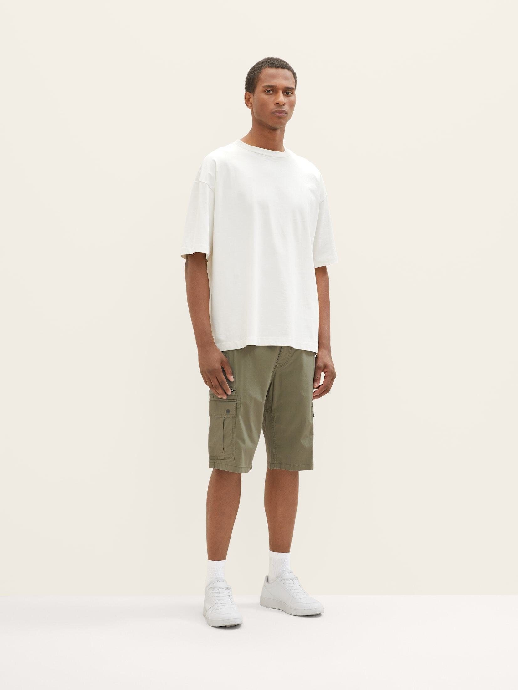 TOM TAILOR Bermudas Cargo Shorts Dusty Olive Green