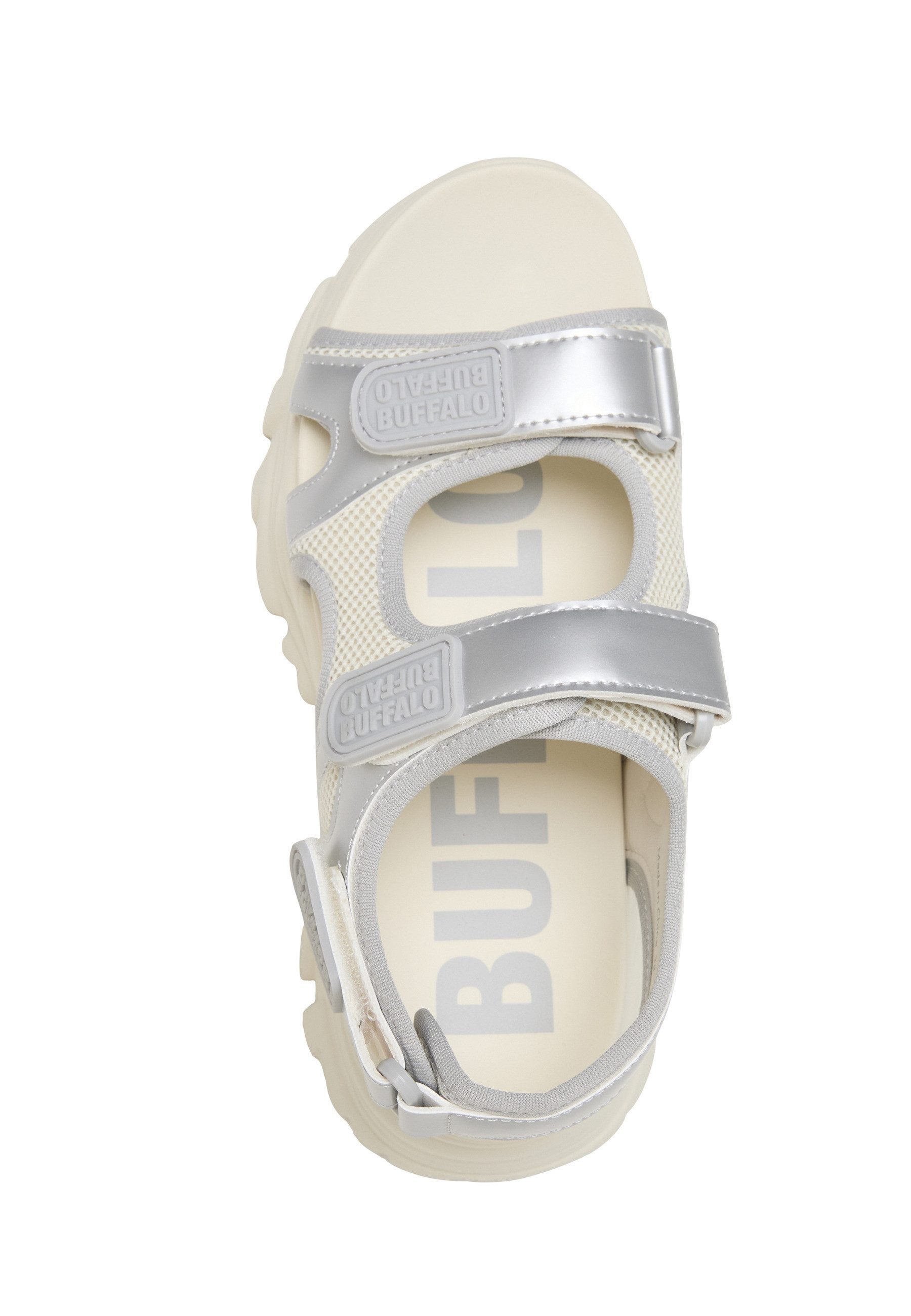 Buffalo Buffalo ZANTHERA - VEGAN NAPPA/MESH Plateausandaletten