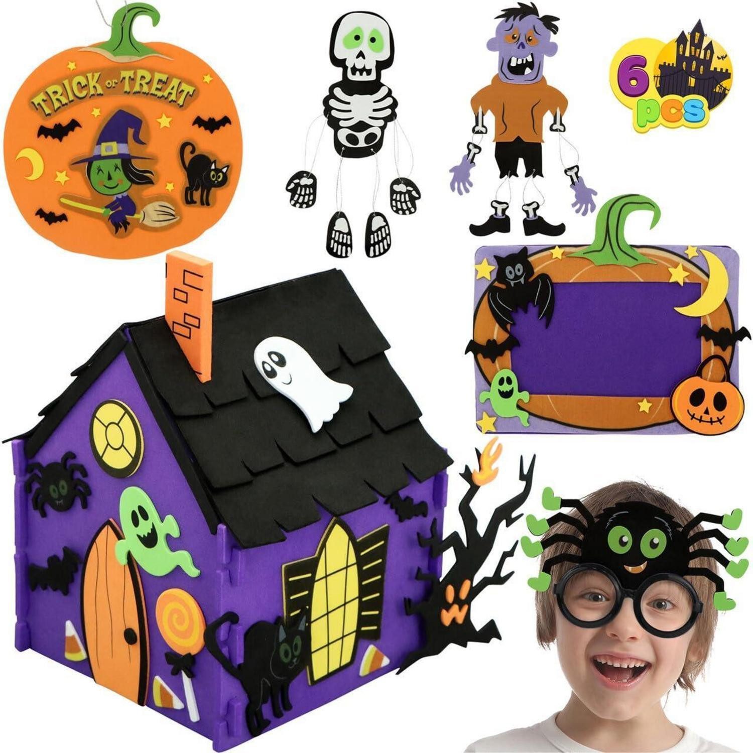 LuxusKollektion Kreativset Halloween Bastelset 3D Spukhaus & Deko