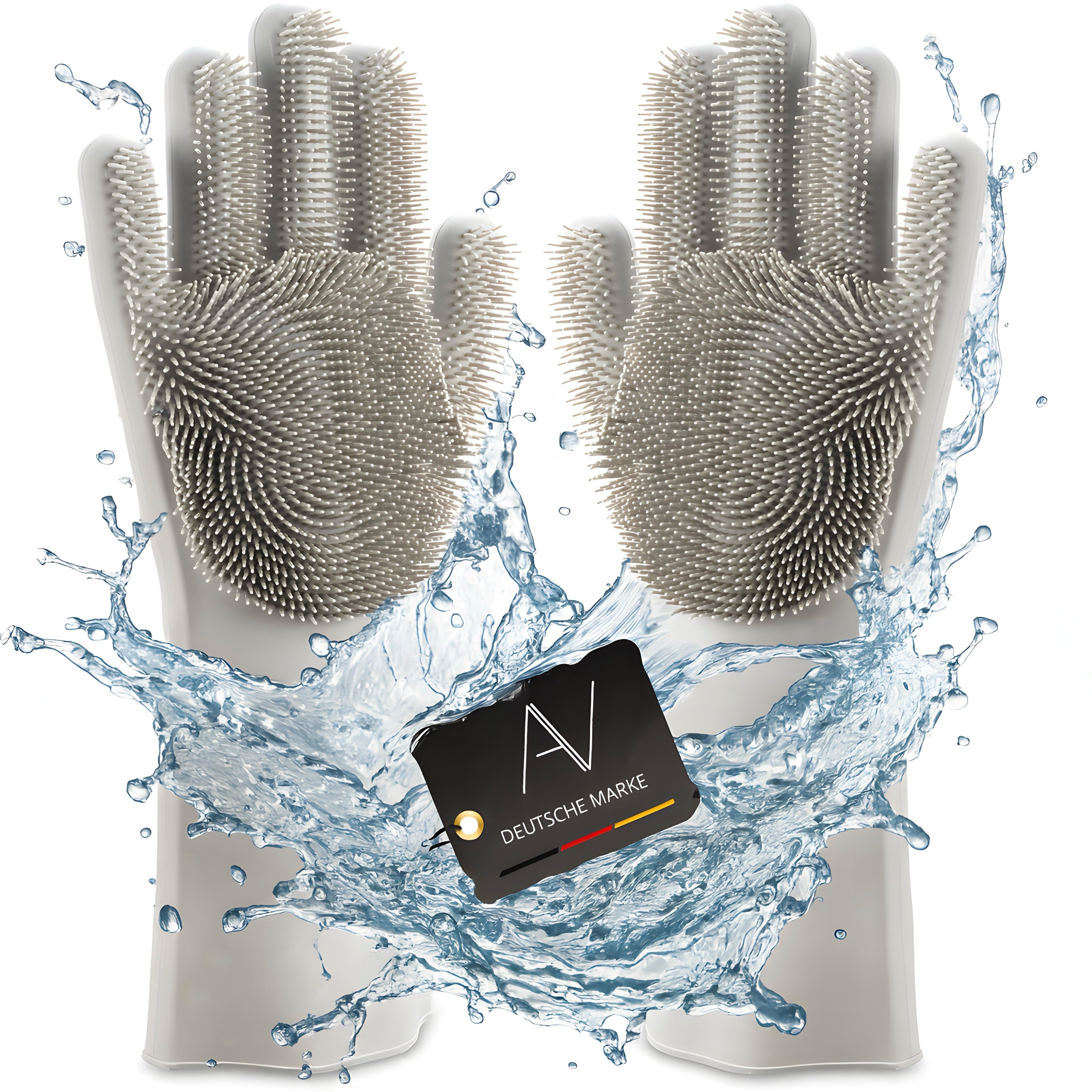 AVANA Reinigungshandschuh Silikon Spülhandschuhe mit Wash Scrubber Handschu günstig online kaufen