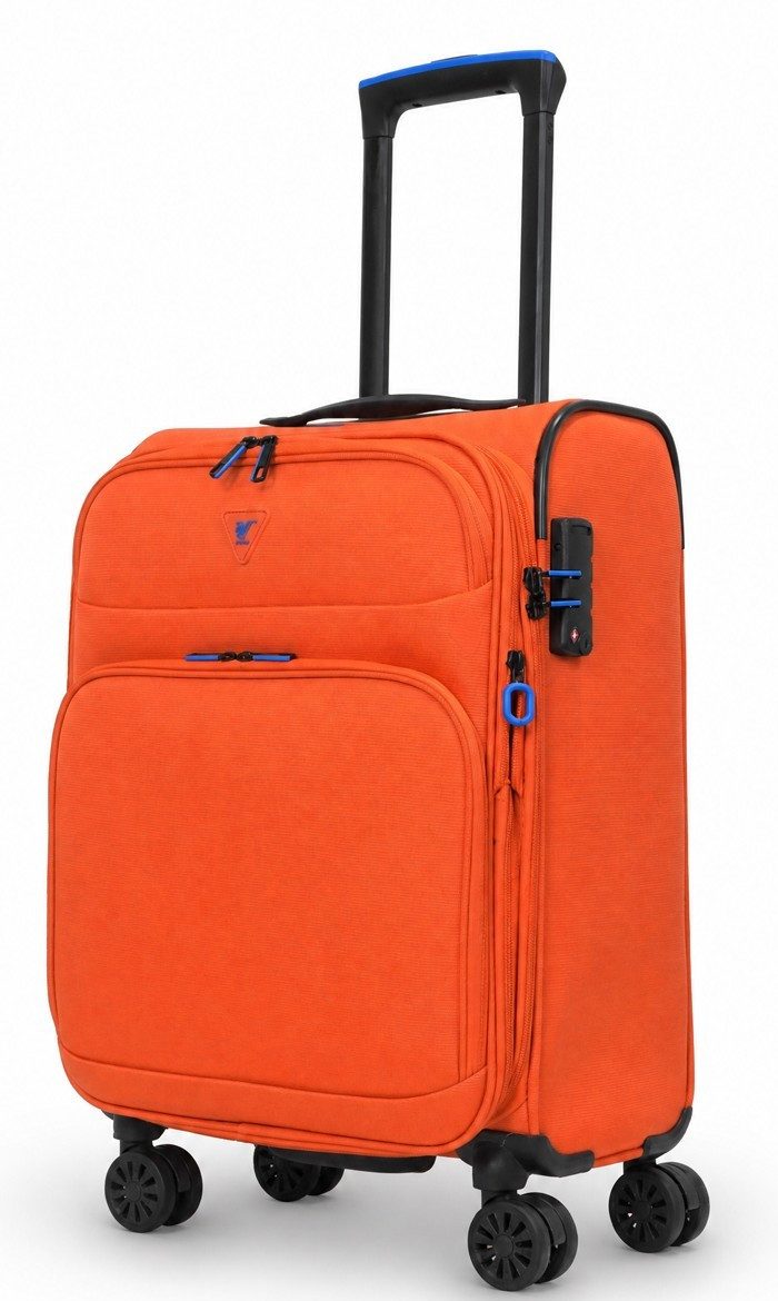 Verage Weichgepäck-Trolley Breeze, Erweiterbar Reisekoffer Stoffkoffer, 4 Rollen, Volumenerweiterung,TSA-Zahlenschloss, Handgepäck-Koffer S/M/L/Set