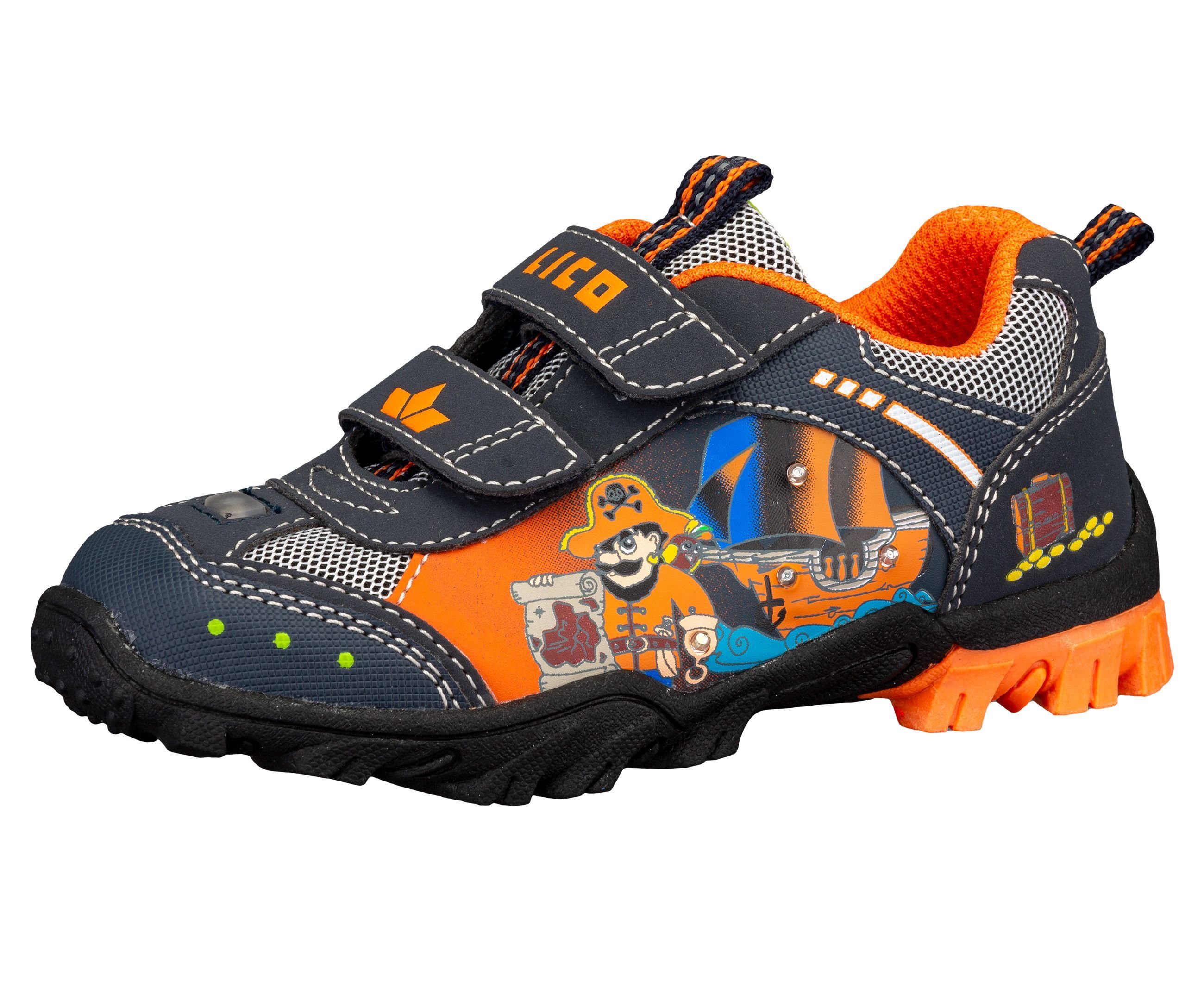 Lico Freizeitschuh Pirate V Blinky Klettschuh