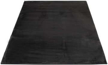 Hochflor-Teppich »TOPIA400«, Carpet City, rechteckig, Höhe 21 mm, besonders weich und kuschelig durch Polyester, Uni Farben, ideal für Wohnzimmer & Schlafzimmer