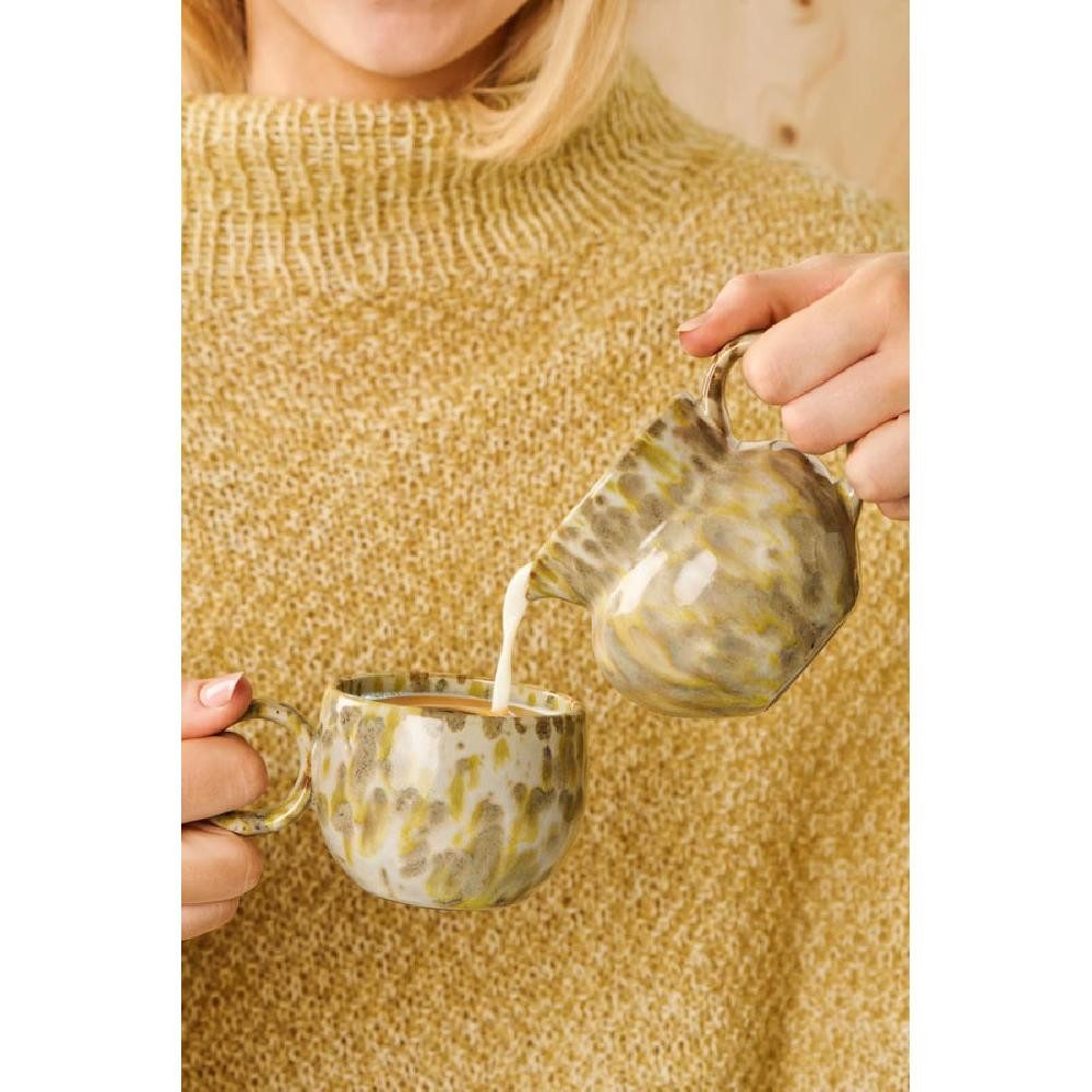Ib Laursen Tasse Ib Laursen Tasse mit Henkel Valvik erdige Farbtöne