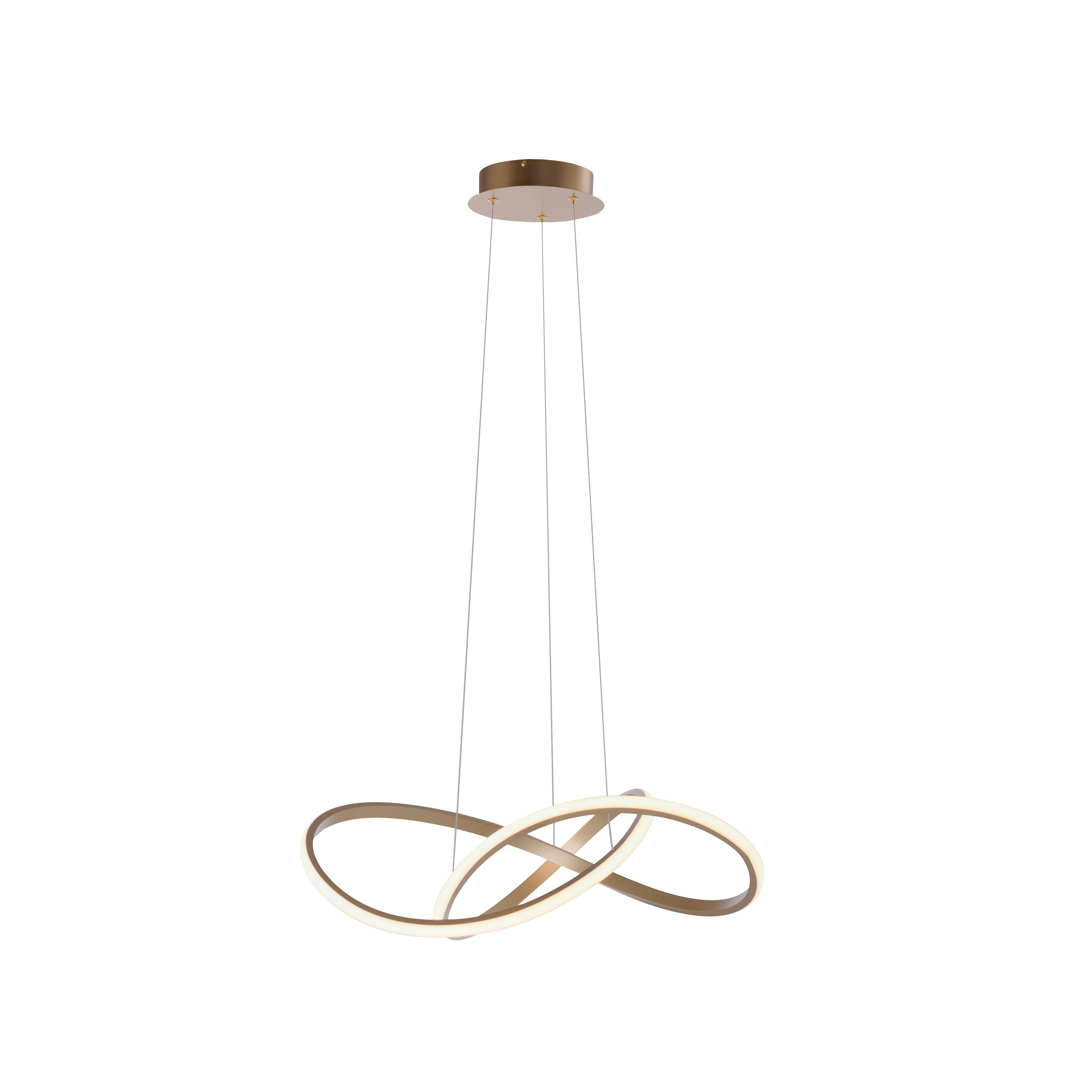 JUST LIGHT Pendelleuchte MARIA, LED fest integriert, Warmweiß, LED, dimmbar, Switchmo