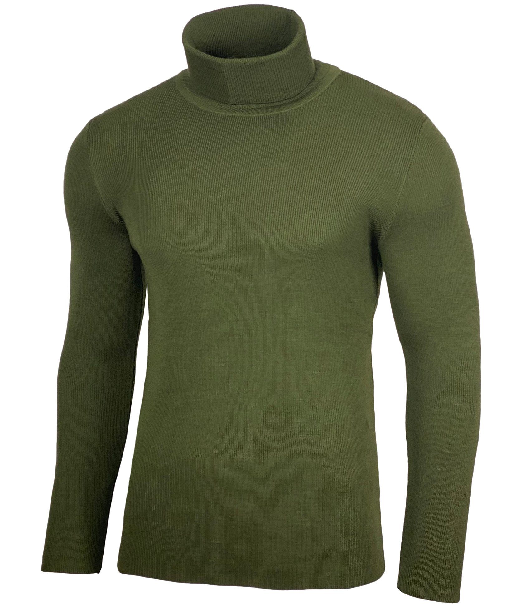 Strickpullover BAXBOY Herren Feinstrick Rollkragen Pullover Slim fit Freizeit B-1406