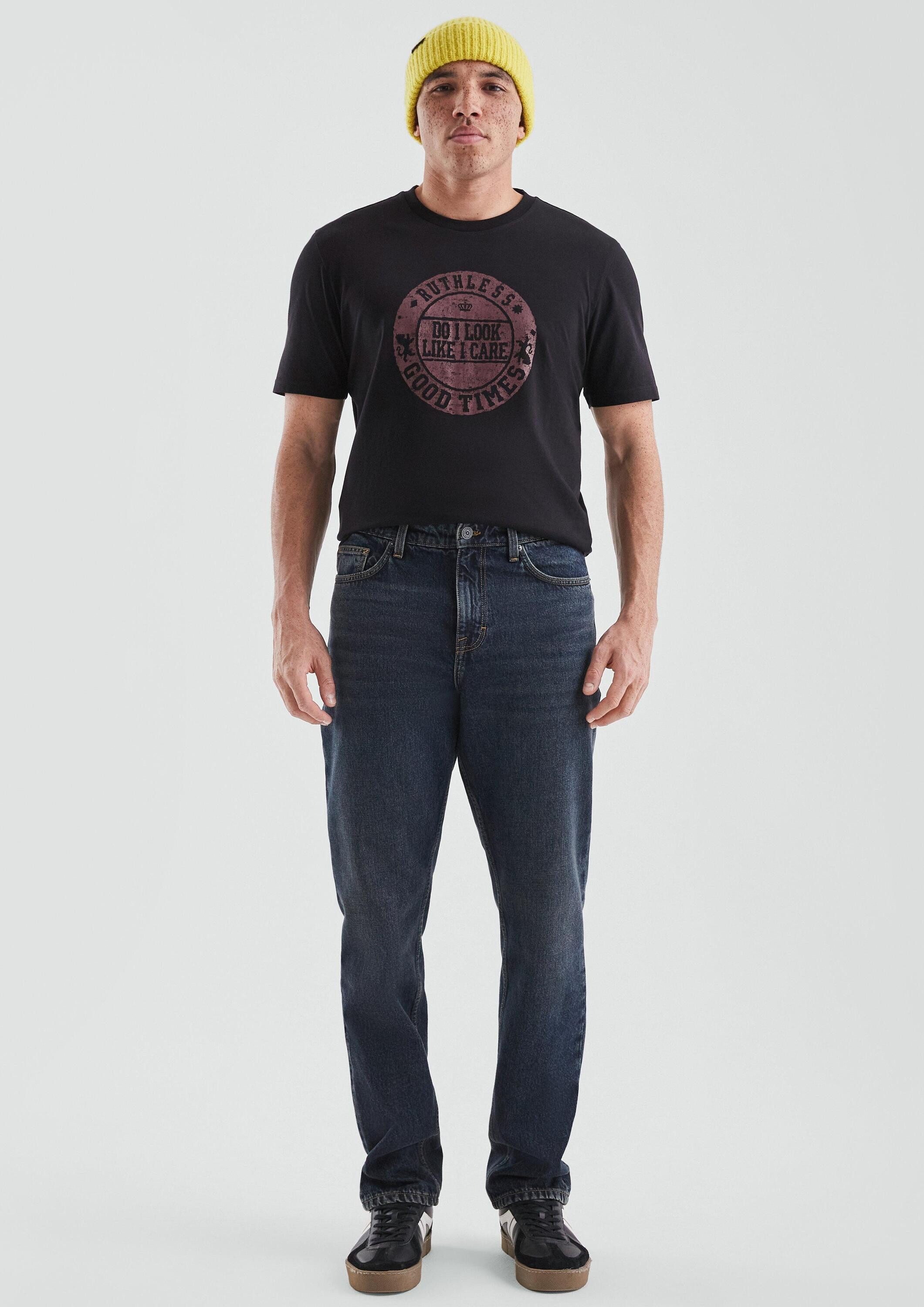QS Regular-fit-Jeans Jeans-Hose PETE Denim Pete/ Regular Fit / Mid Rise / S günstig online kaufen