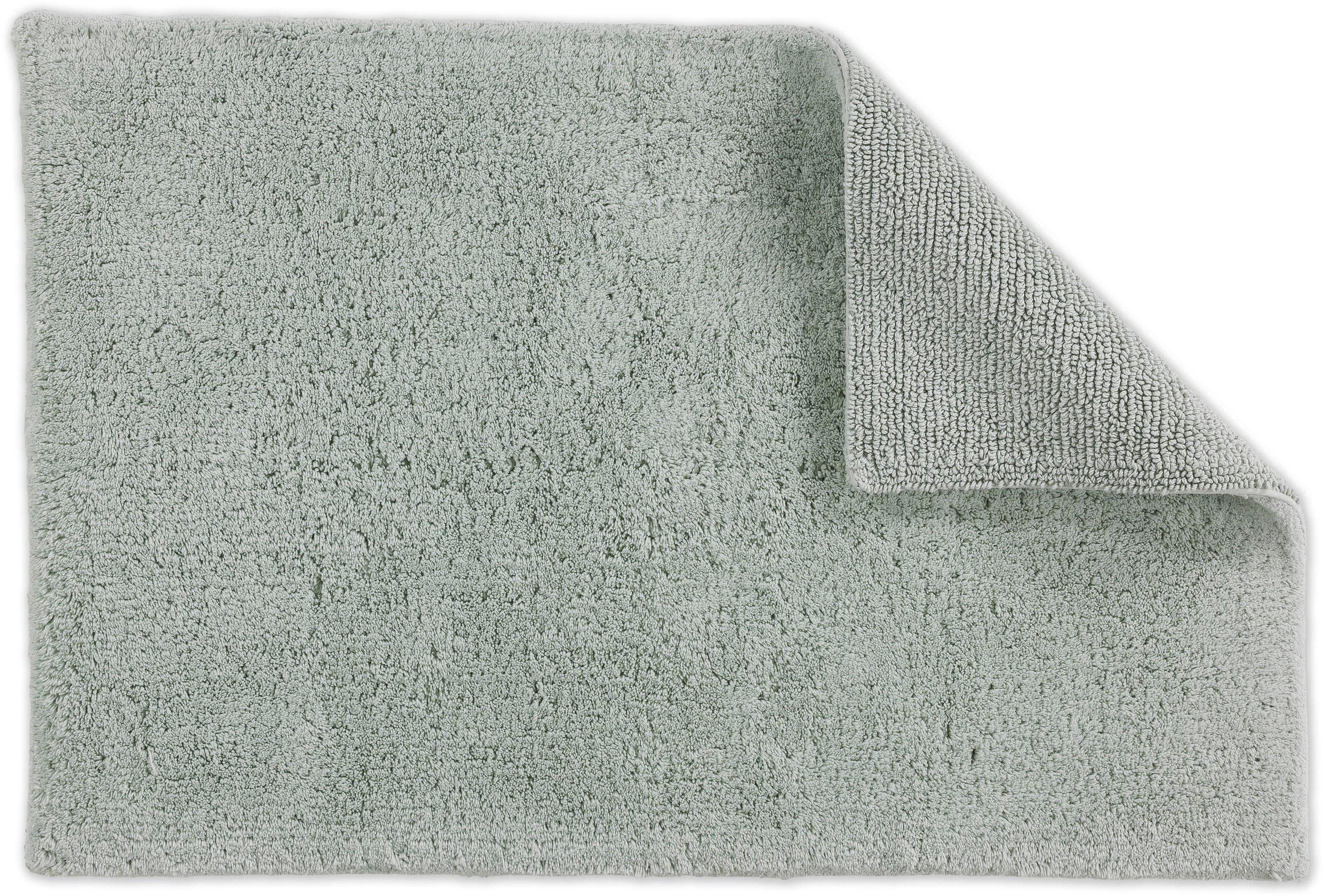 SCHÖNER WOHNEN-Kollektion Badematte Bahamas Uni, Höhe 30 mm, fußbodenheizungsgeeignet, Baumwolle, rechteckig, beidseitig verwendbar