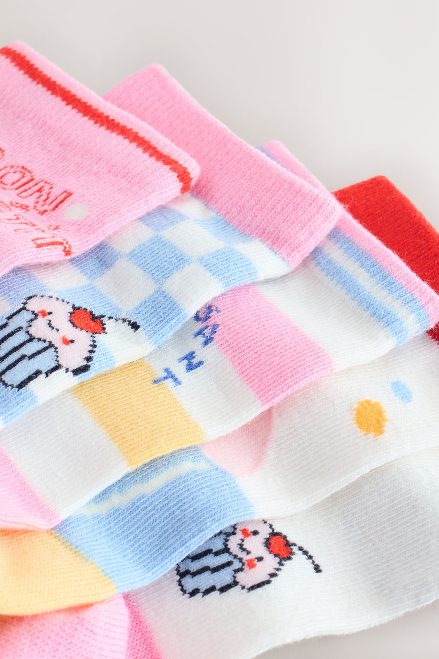 Next Kurzsocken Bakery Socken mit hohem Baumwollanteil, 5er-Pack (5-Paar) – Bild 4 von 5