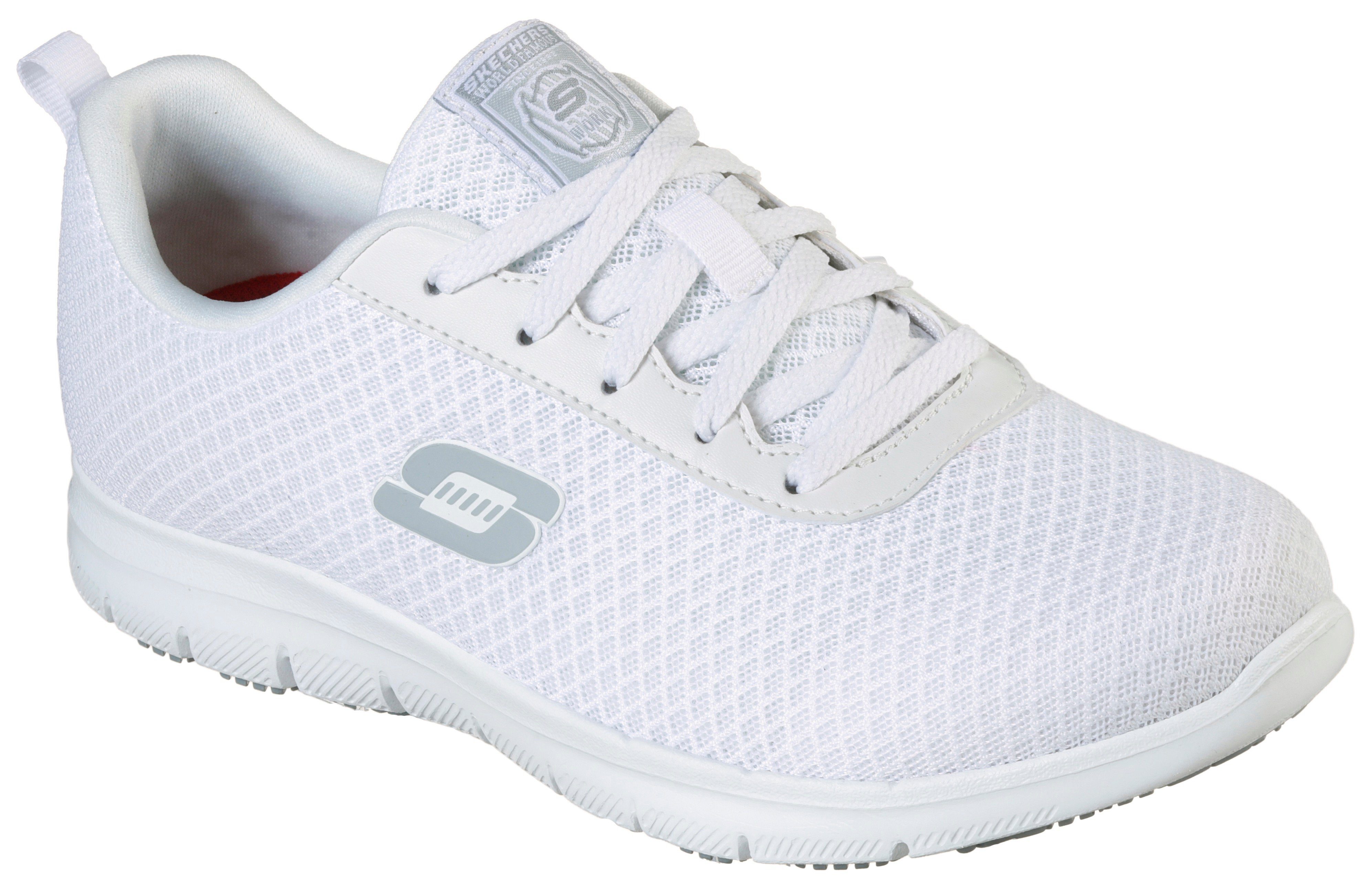 Skechers Ghenter-Bronaugh Schnürschuh Berufsschuh Schnürschuh für Gastronomie mit Skechers Memory Foam Innensohle