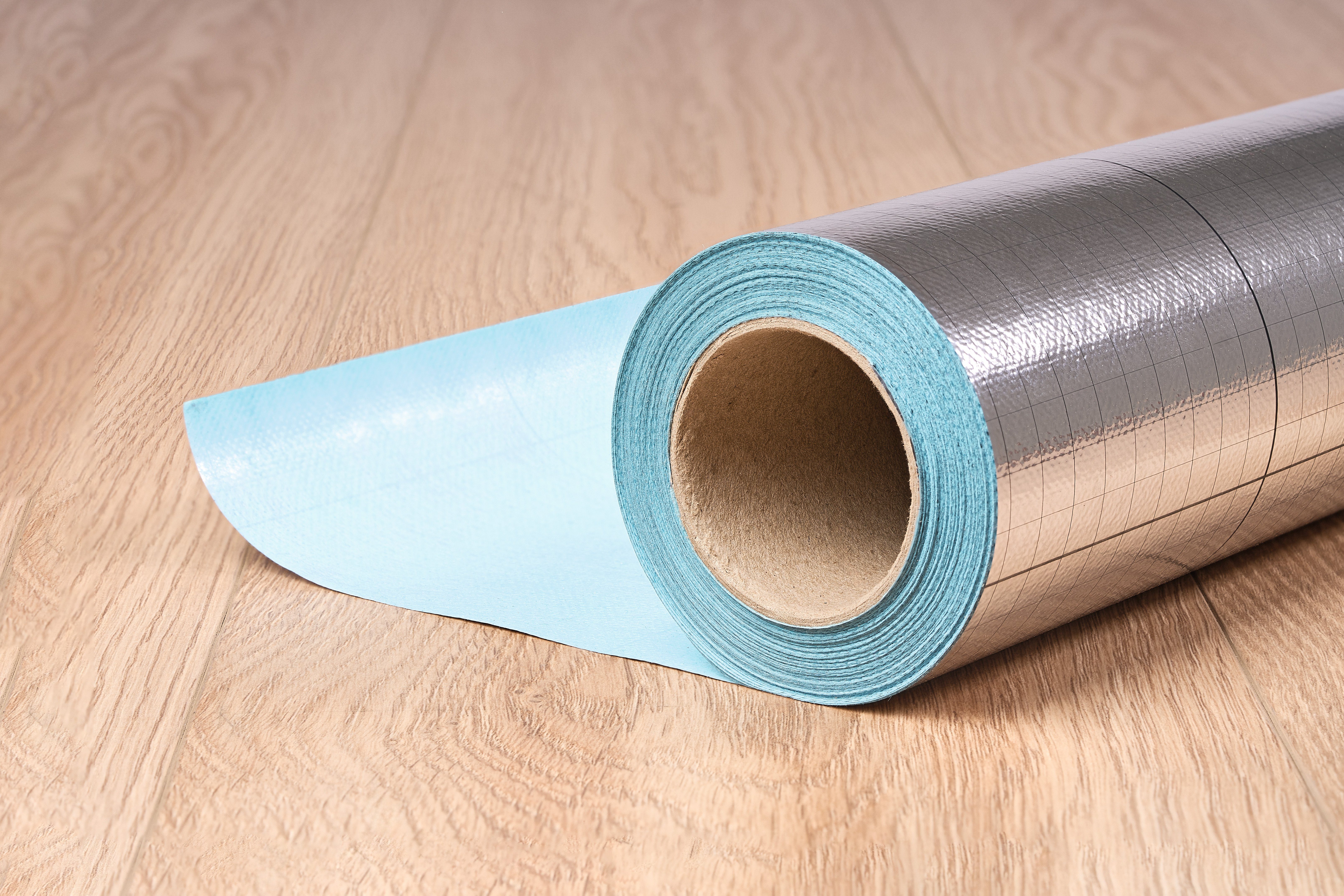 EGGER Dampfbremsfolie Aqua+ Aluflex für Laminat, (1-St), 26M²/ Rolle – Bild 4 von 5
