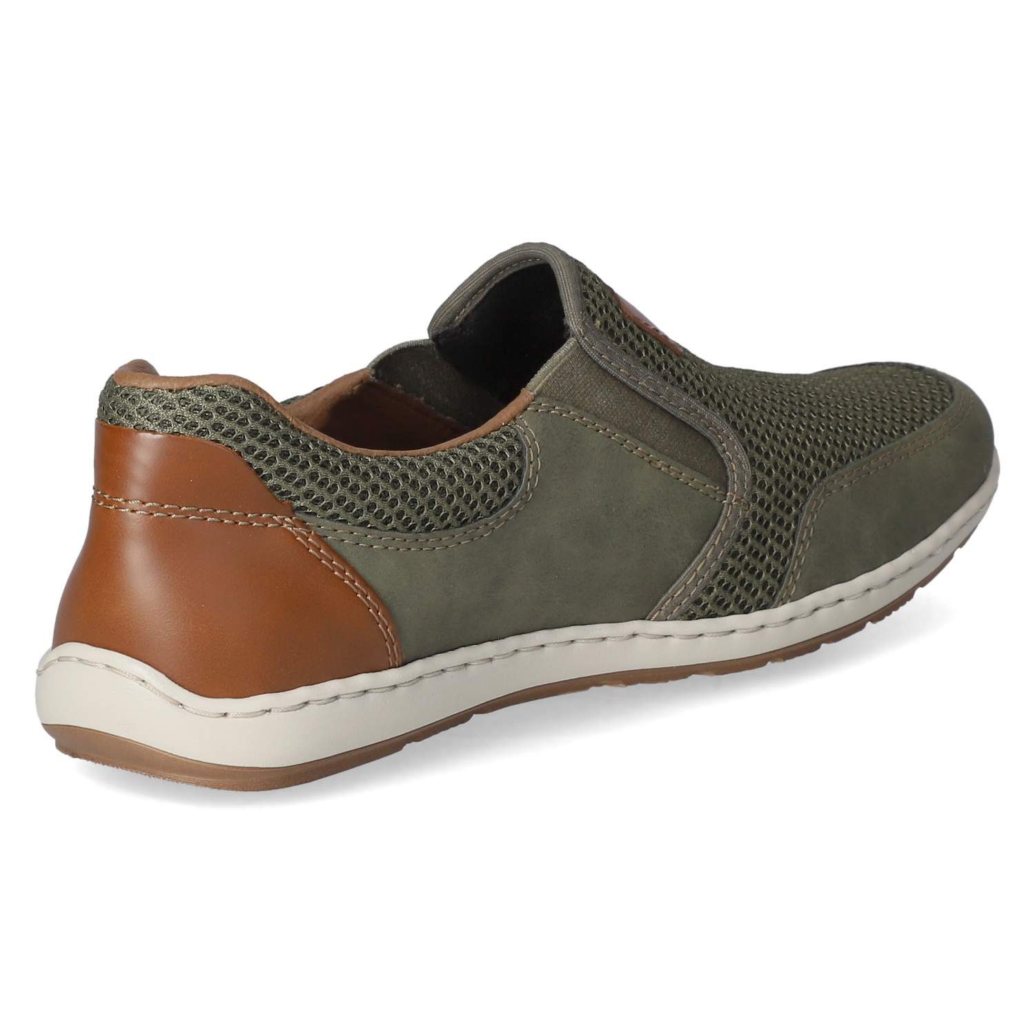 Rieker Rieker Slipper 08869-54 Herren Textil & Synthetik green Slipper – Bild 4 von 5