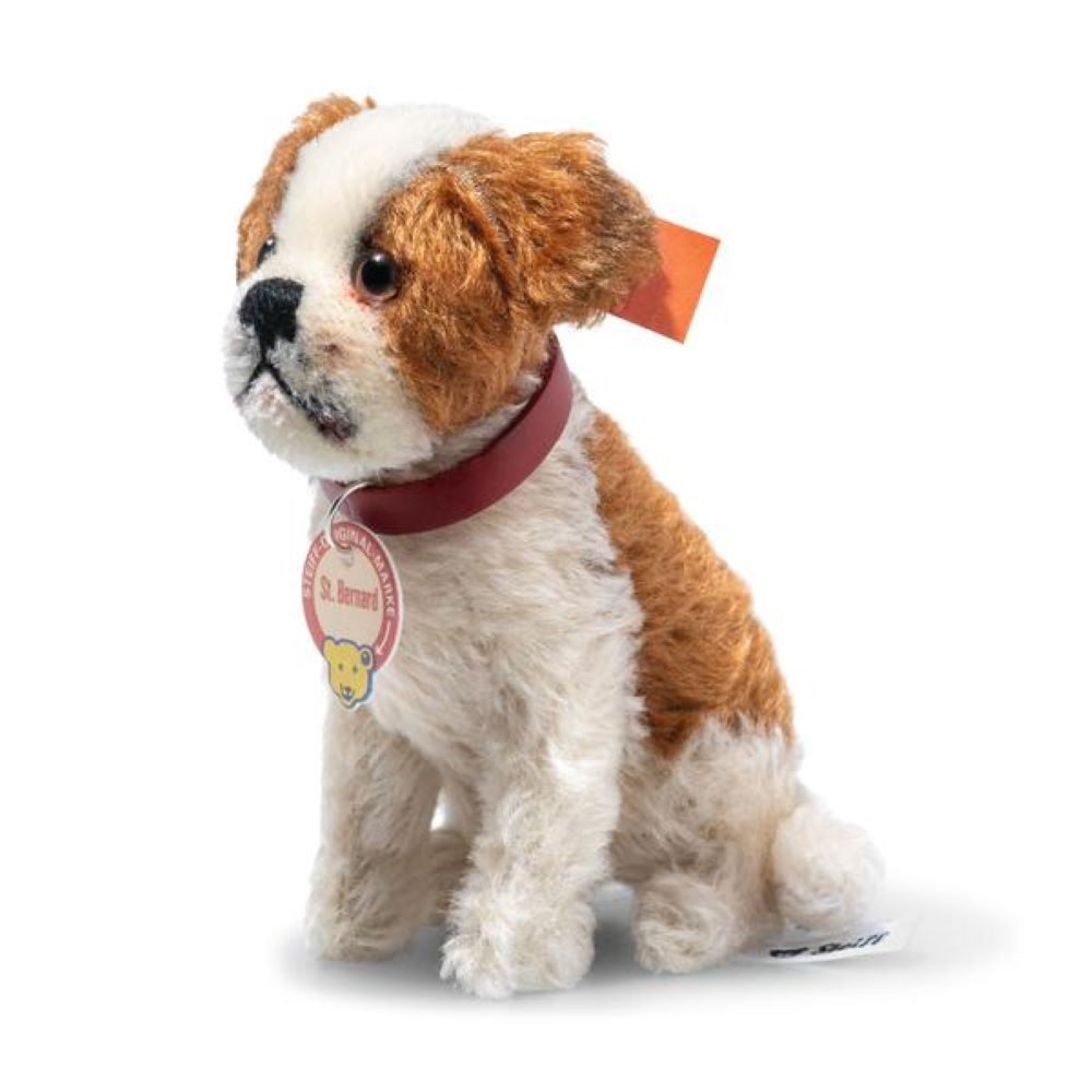Steiff Dekofigur Steiff Hund St. Bernard Replica 1934 10 cm 403576