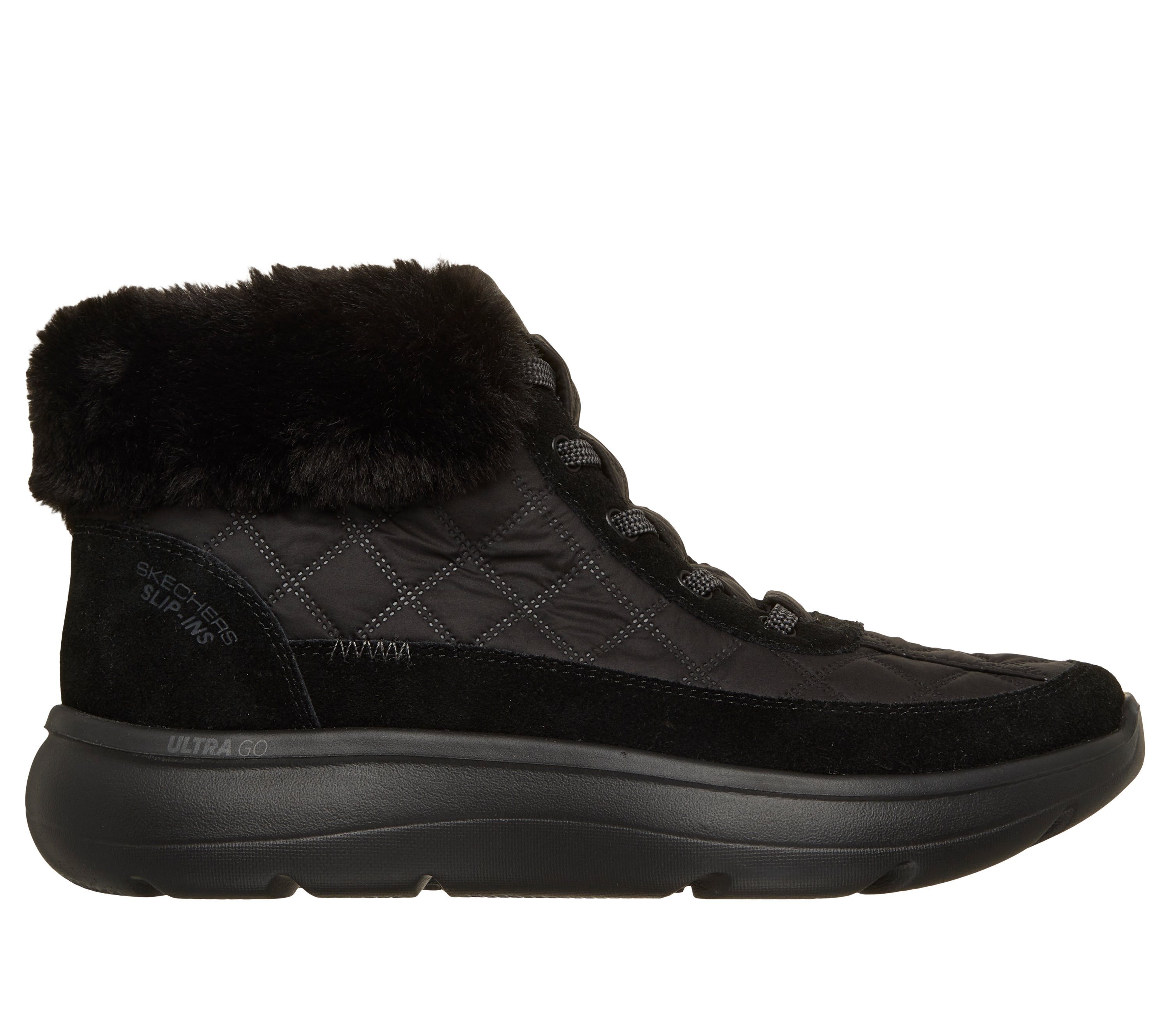 Skechers ON-THE-GO ENCORE-MAISIE Winterstiefelette Boots, elastischen Schnürsenkeln, Skechers Hands Free Slip-ins®