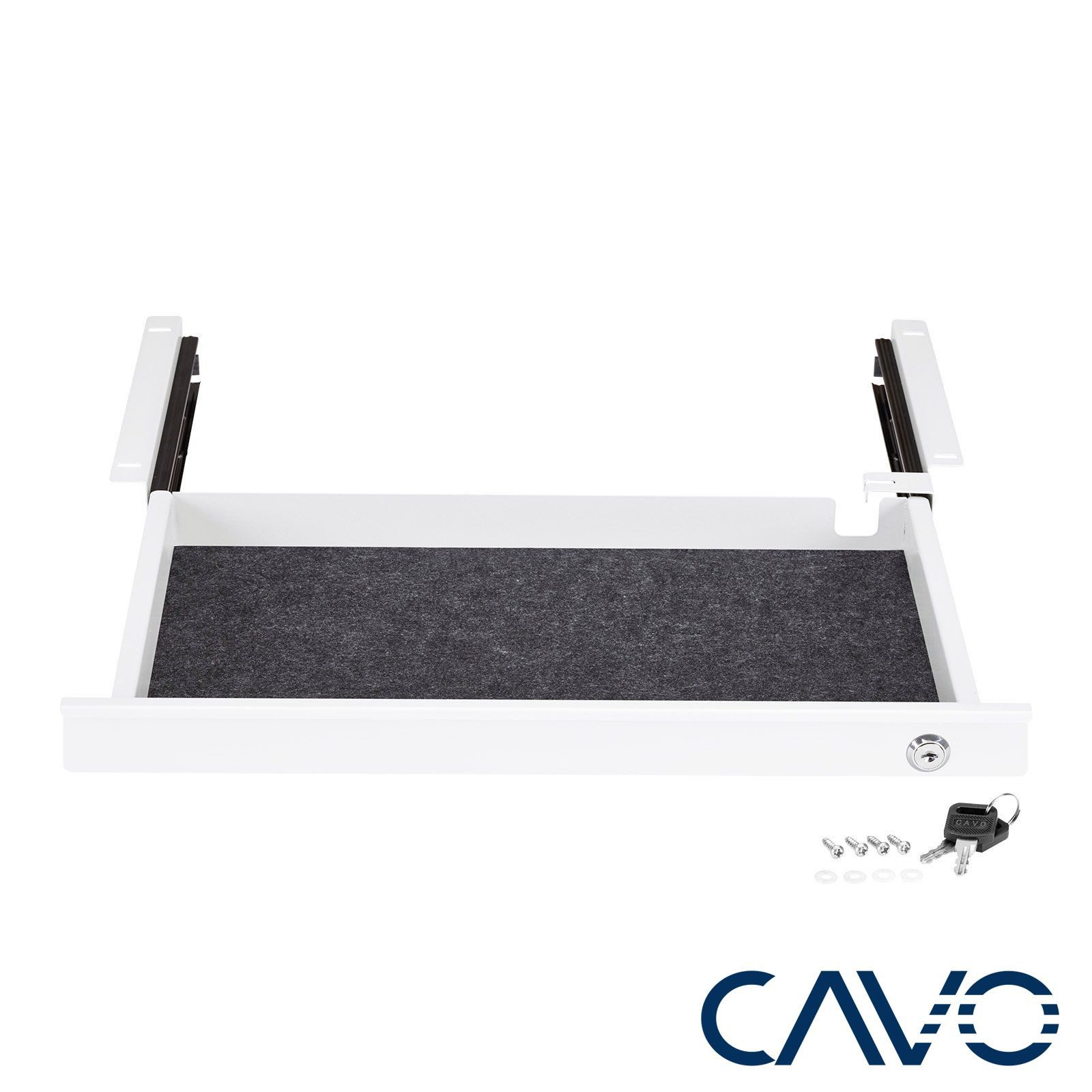 CAVO Schublade Dokumentenschublade Unterbauschublade für Schreibtisch, günstig online kaufen