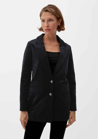 s.Oliver Jackenblazer Blazer aus Baumwollcord