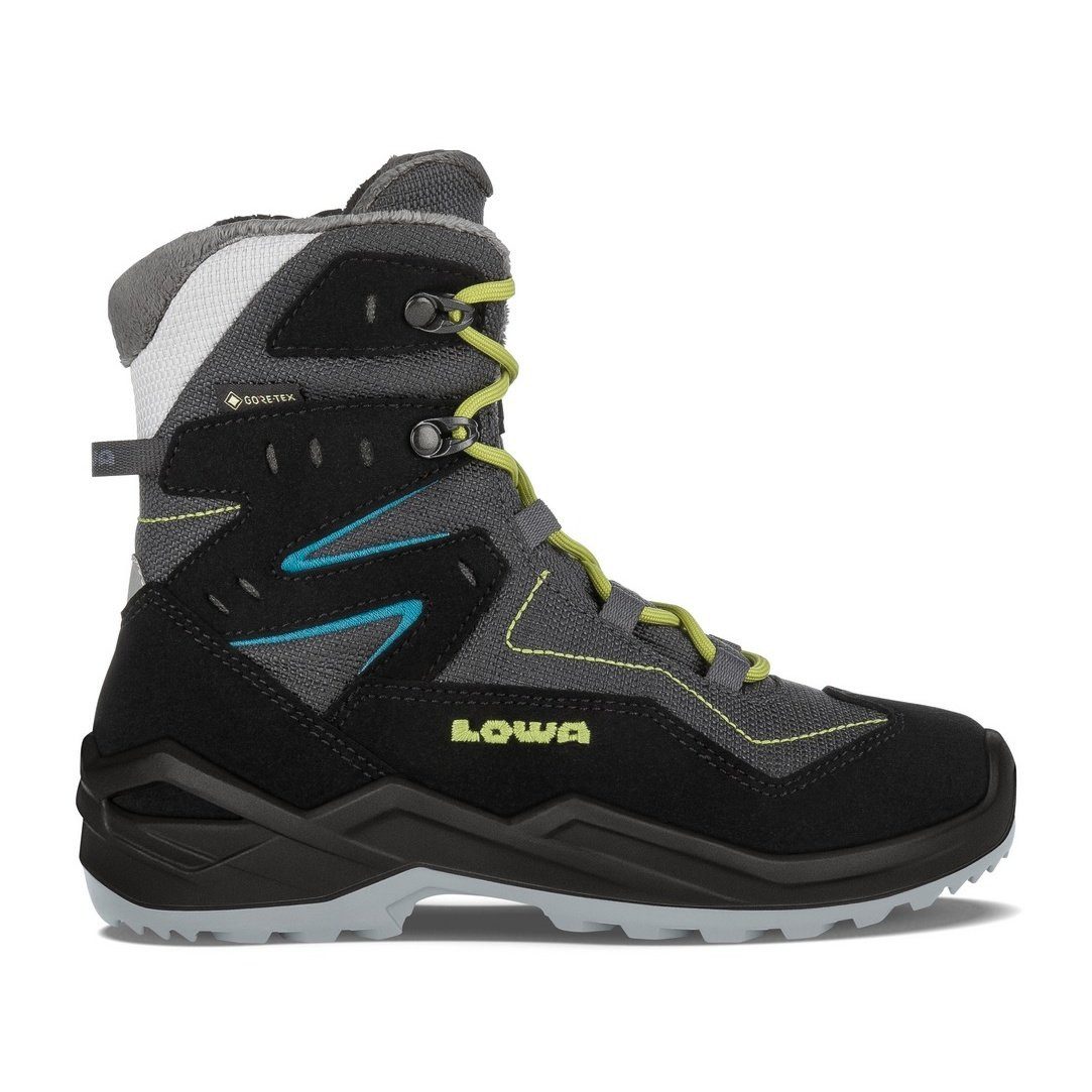 Lowa Winterstiefel Lino GTX (Textil/Synthetik, wasserdicht) schwarz/graphit Wanderschuh