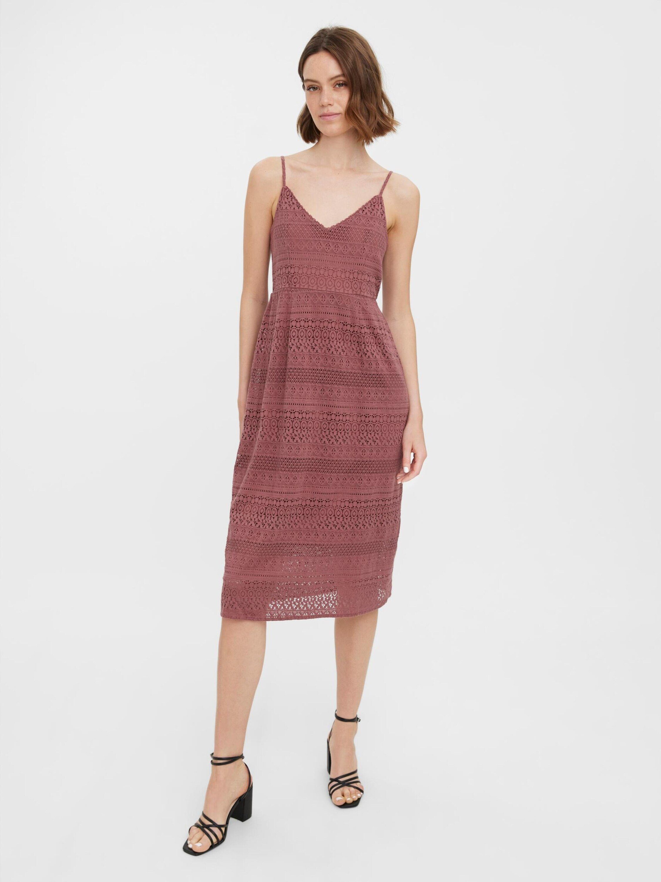 Vero Moda Midikleid Honey (1-tlg) Spitze