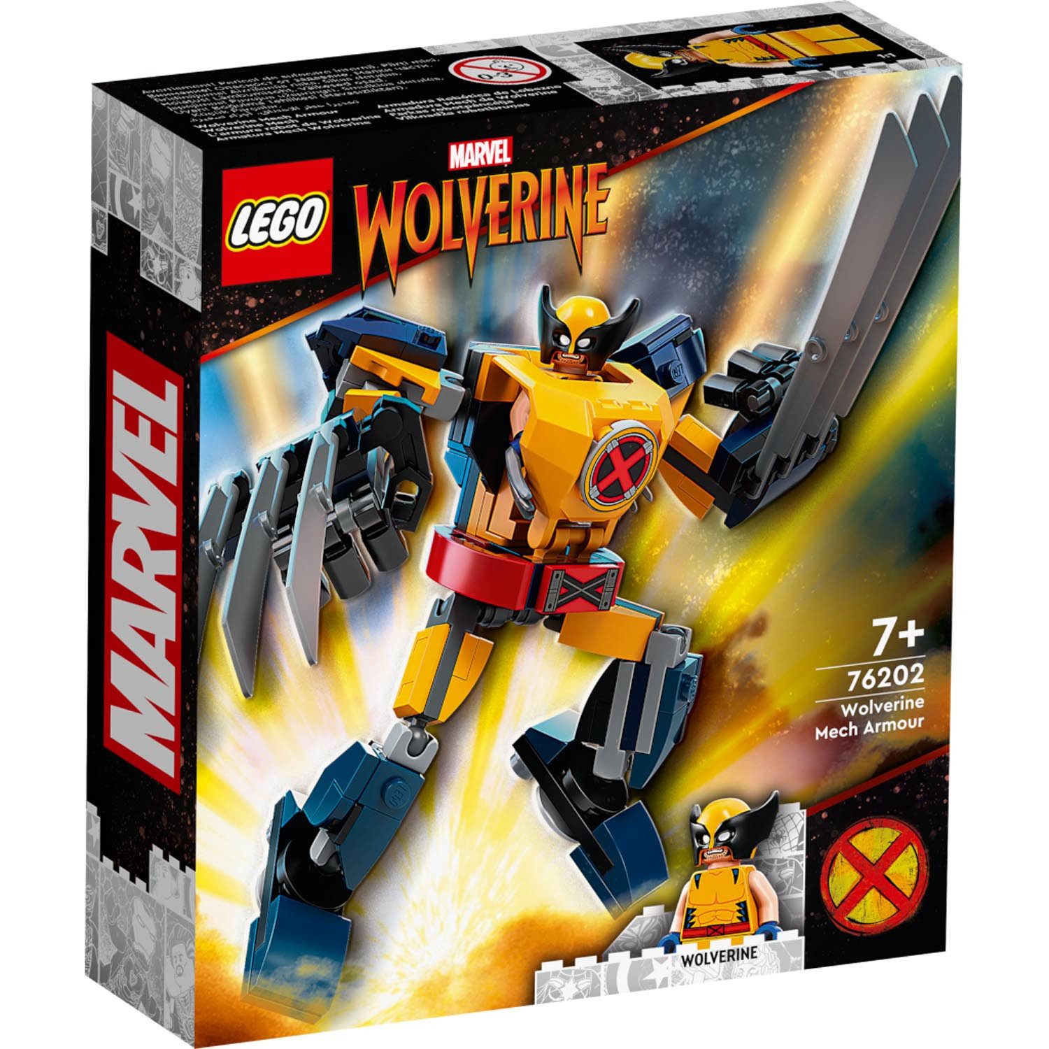 LEGO® LEGO® Marvel Super Heroes 76202 - Wolverine Mech Konstruktions-Spiels günstig online kaufen