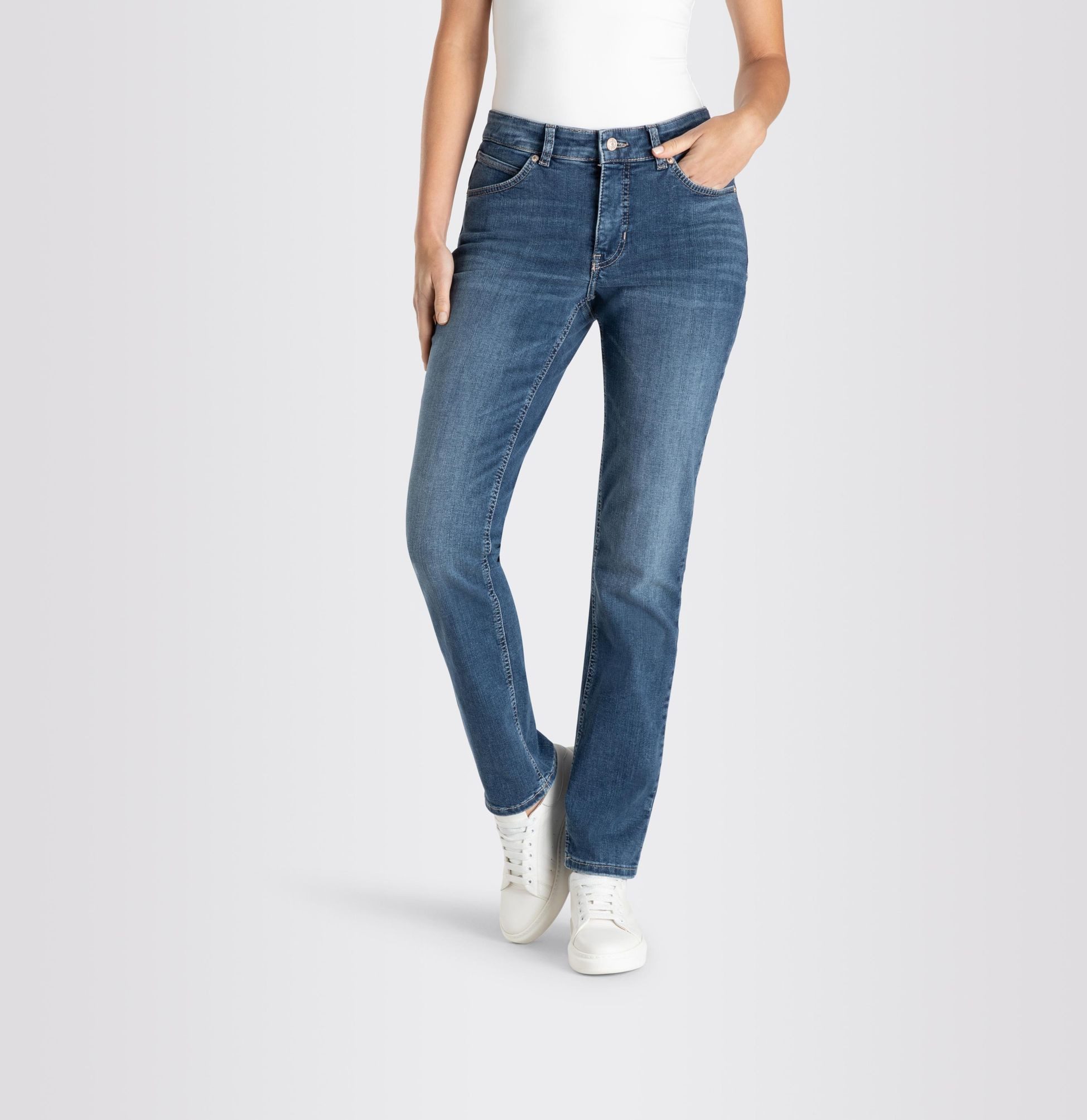 MAC 5-Pocket-Jeans Melanie 5040-97-0380L – Bild 4 von 5