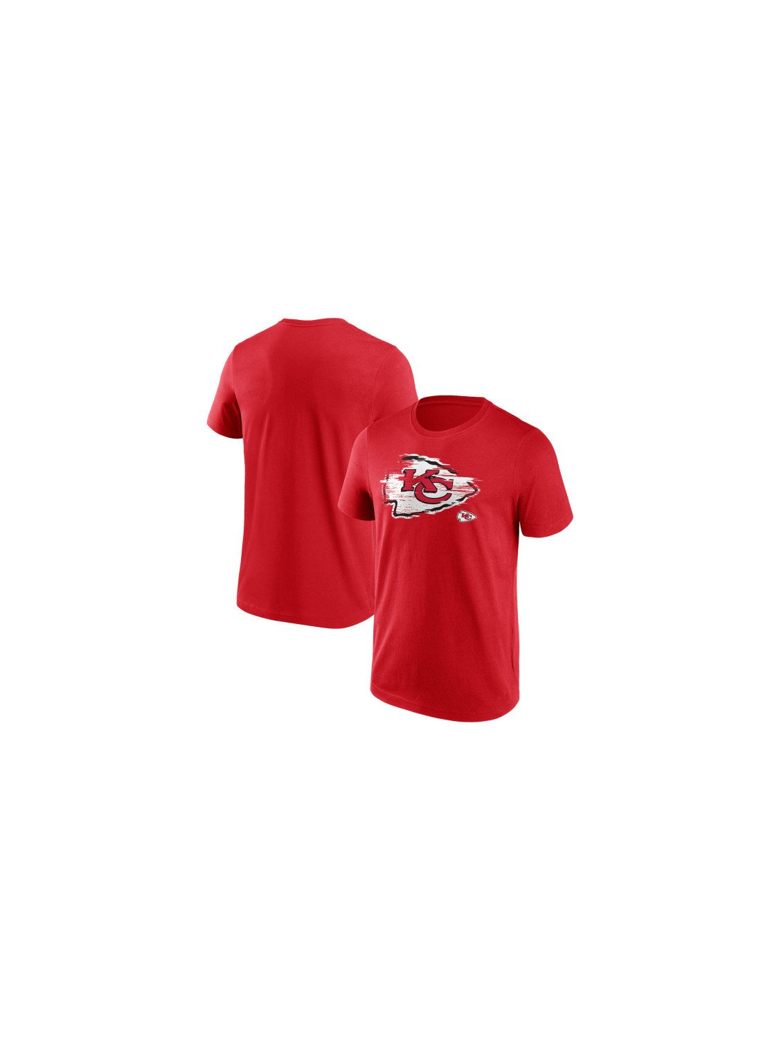 Kansas City Chiefs T-Shirt Kansas City Chiefs Worn Logo Graphic T-Shirt