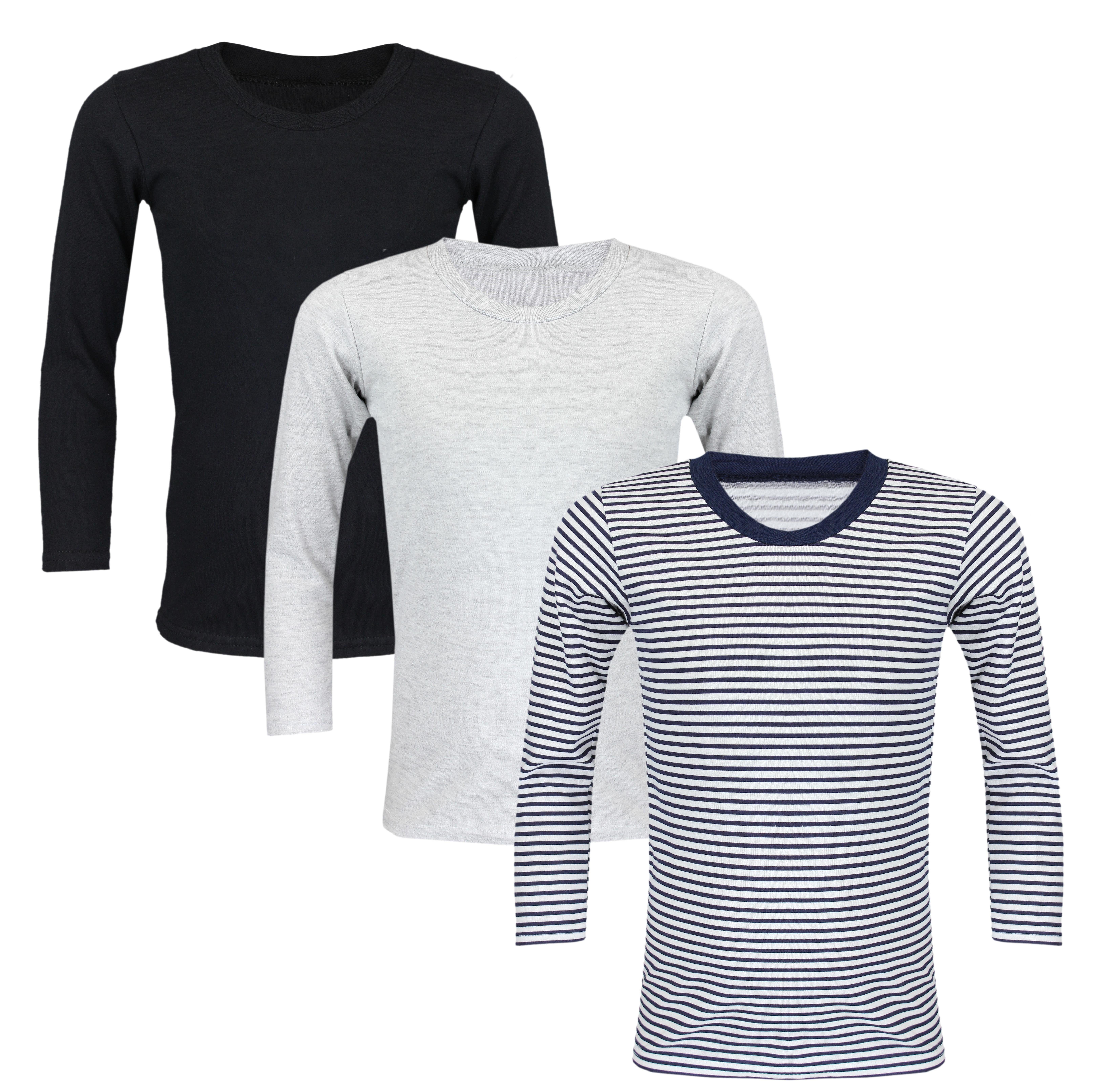 Unterhemd TupTam Kinder Unisex Unterhemd Langarm 3er Pack
