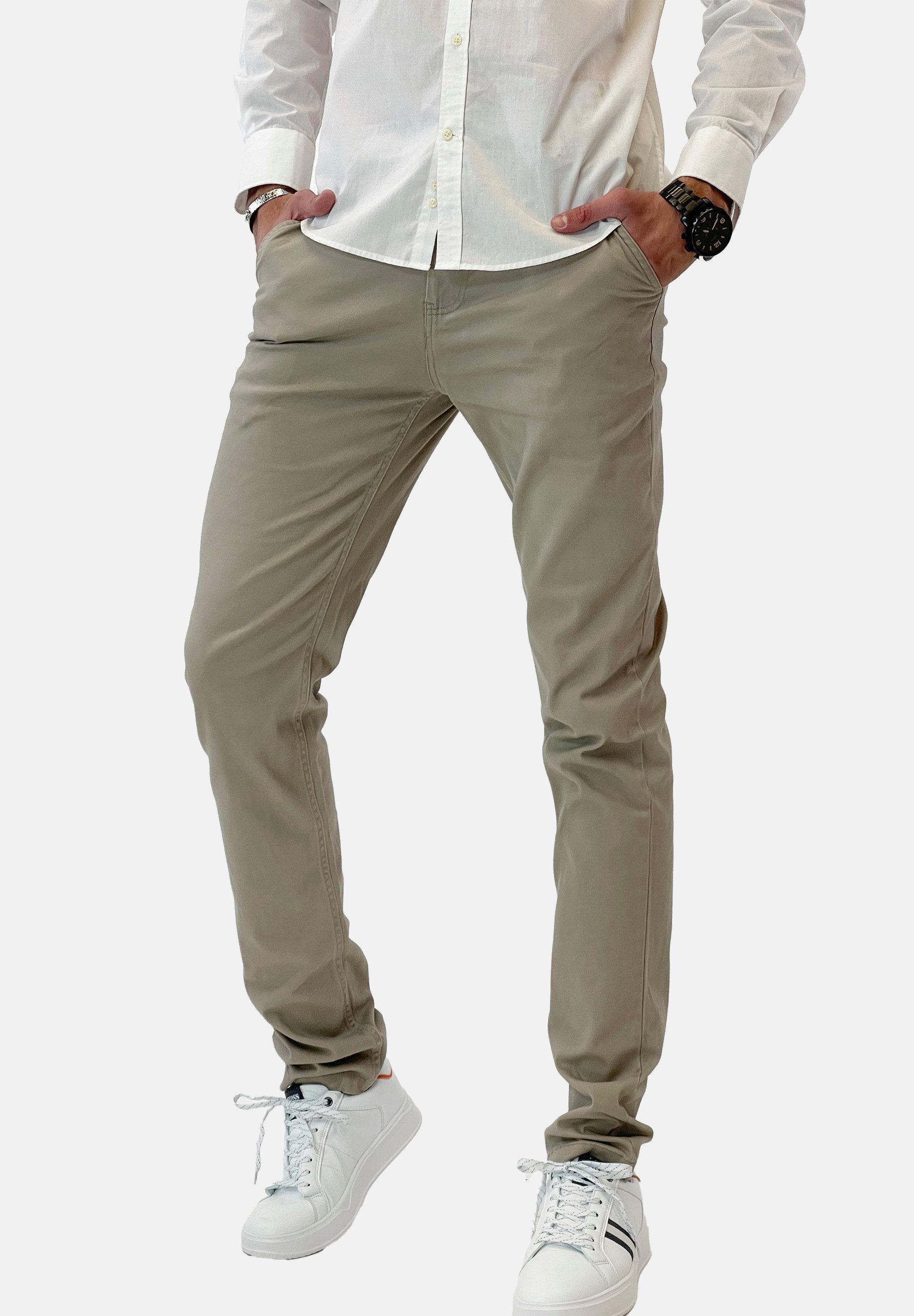 Elara Chinohose Elara Herren Chino Hose günstig online kaufen
