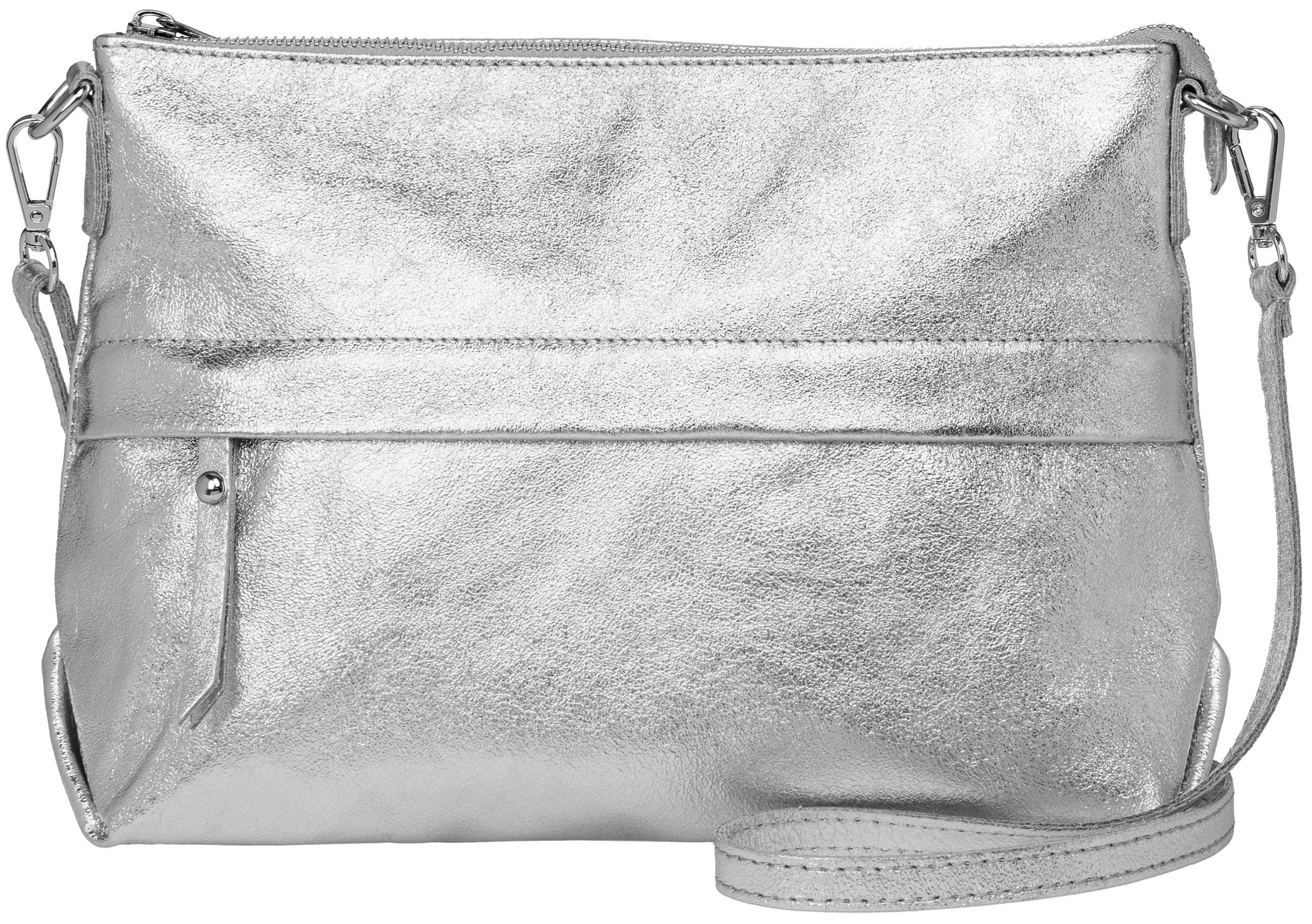 Caspar Umhängetasche lässige Damen Leder Crossbody günstig online kaufen