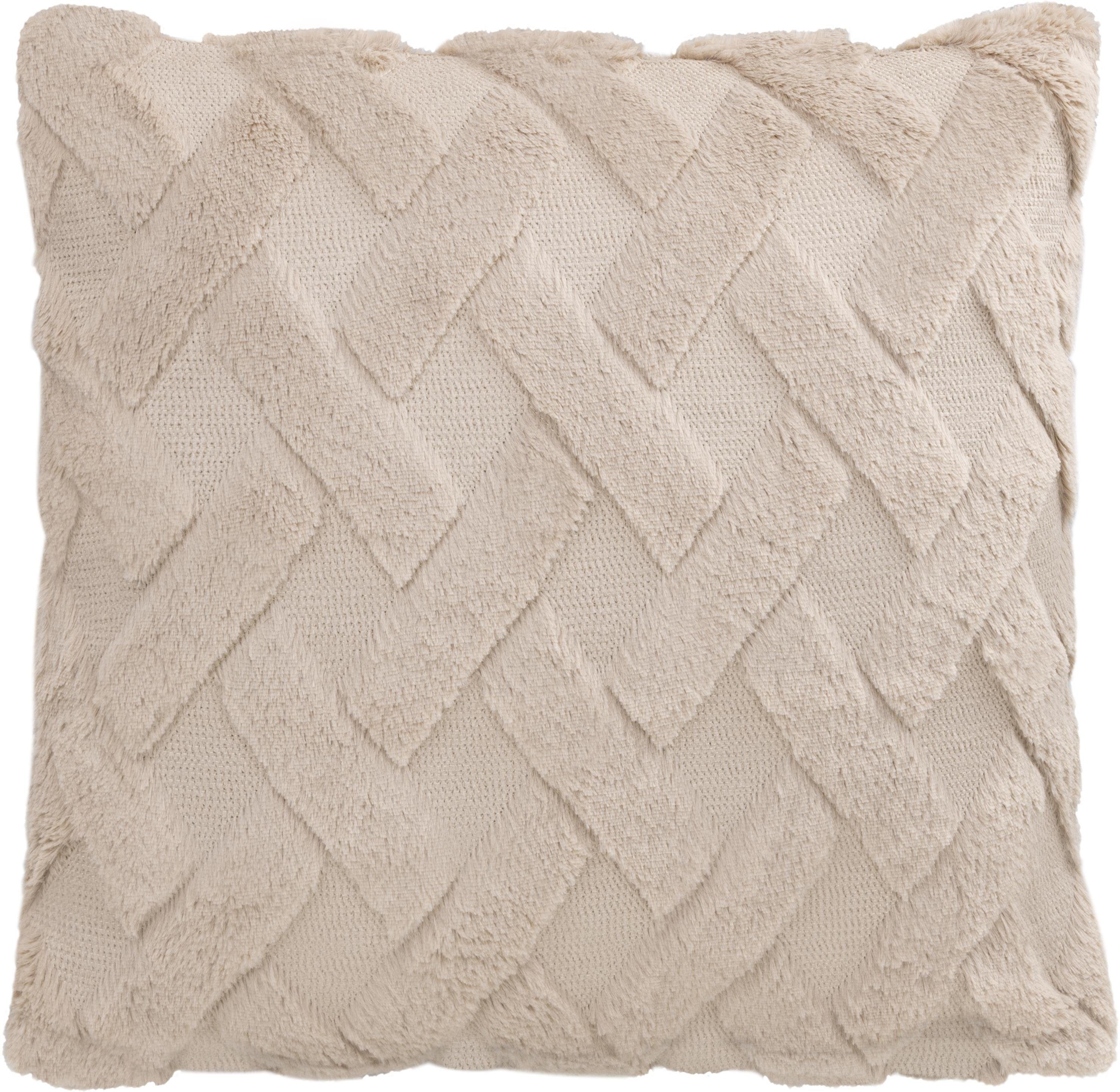 Aspero Dekokissen 4er Set Kissenbezüge Sofia, Plüsch Couchkissen 45 x 45 cm mit Cashmere Feeling – Bild 3 von 5